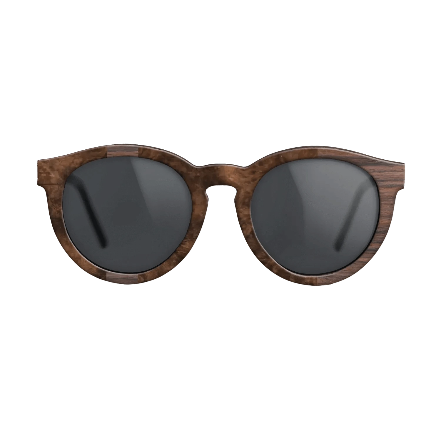 Rosewood Reconstituted,Walnut Burl: Diametric - The Rebel - Round - SIRIS wood optic
