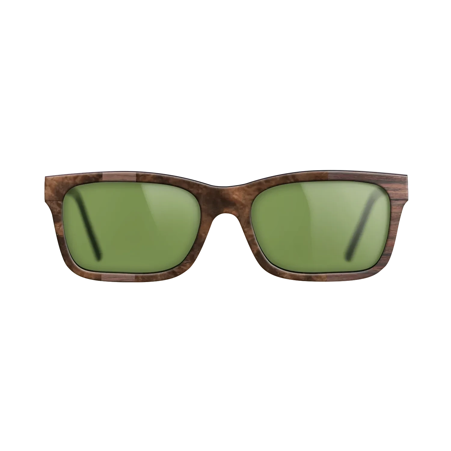 Rosewood Reconstituted,Walnut Burl: Diametric - The Sage - Rectangle - SIRIS wood optic