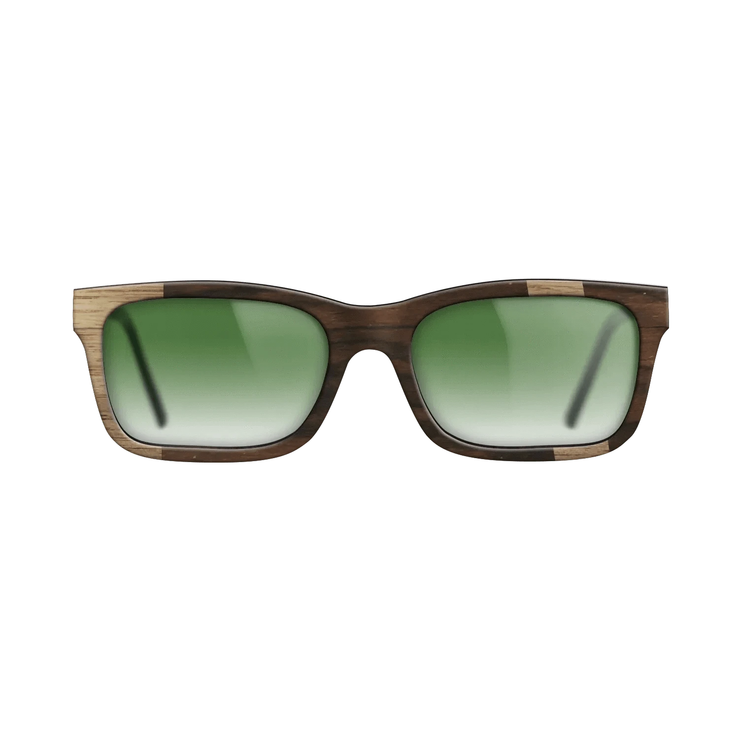 Walnut: Straight Grain,Ziricote Dark Quartered: Diametric - The Sage - Rectangle - 1864 - SIRIS wood optic