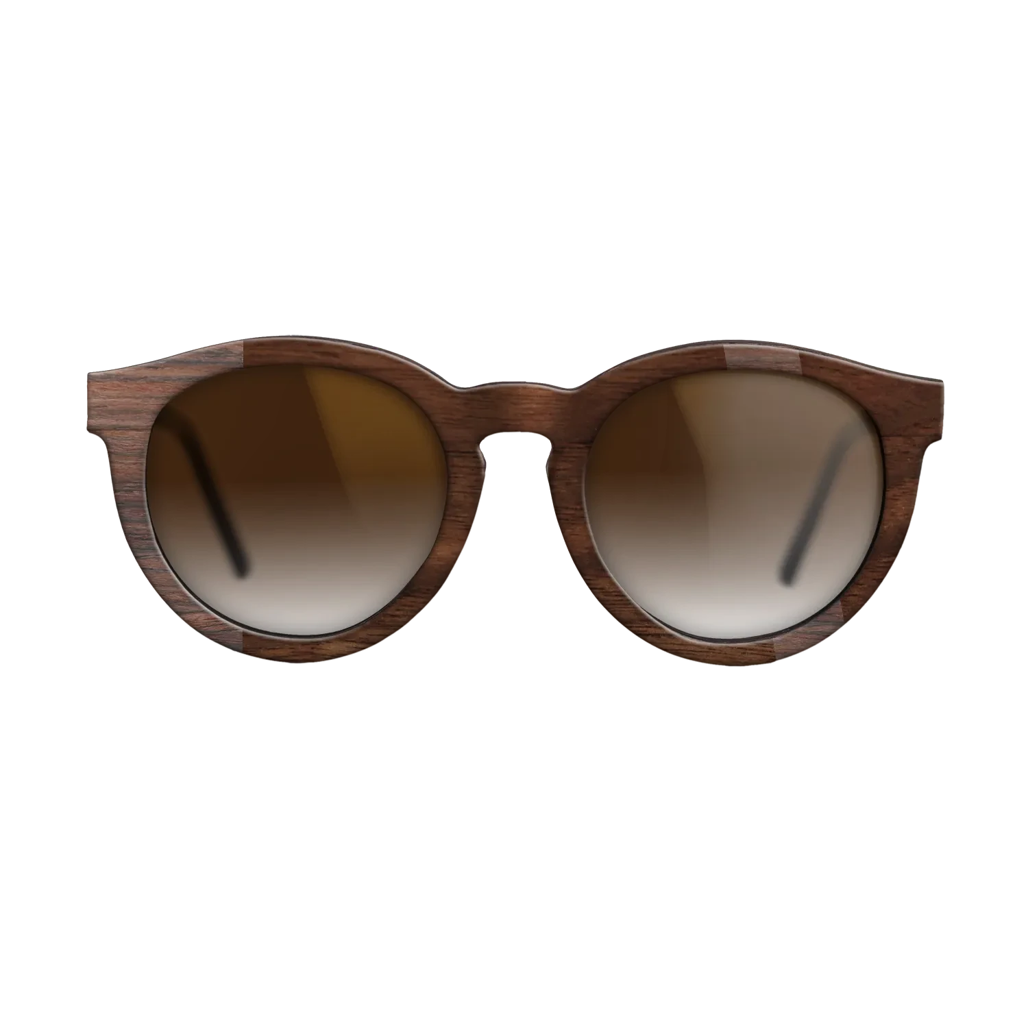 Rosewood Reconstituted,Walnut Claro Dark: Diametric - The Rebel - Round - SIRIS wood optic