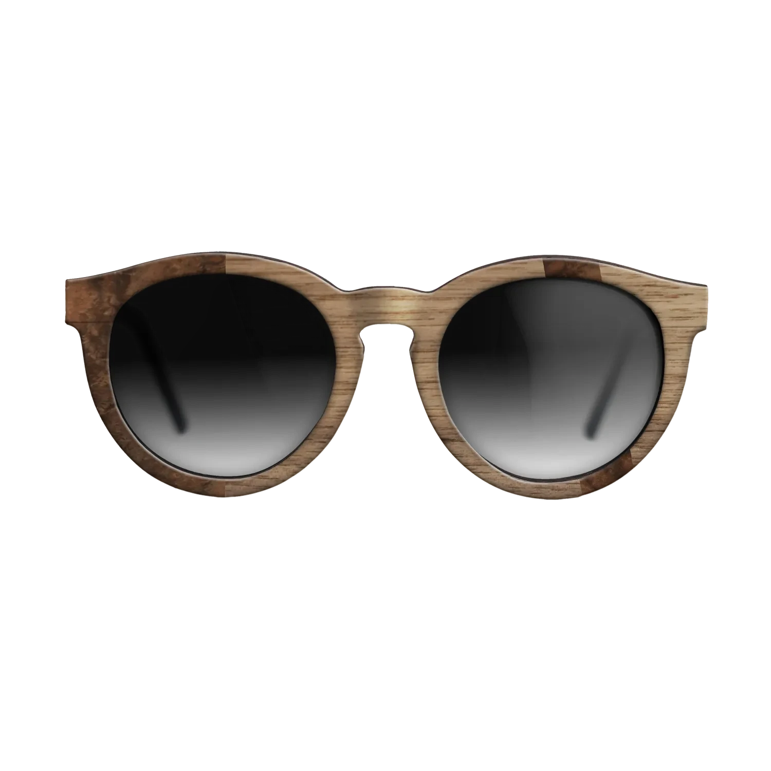 Walnut Burl,Walnut: Straight Grain: Diametric - The Rebel - Round - SIRIS wood optic