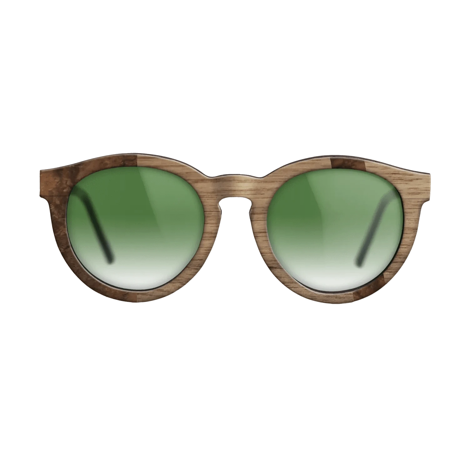 Walnut Burl,Walnut: Straight Grain: Diametric - The Rebel - Round - SIRIS wood optic