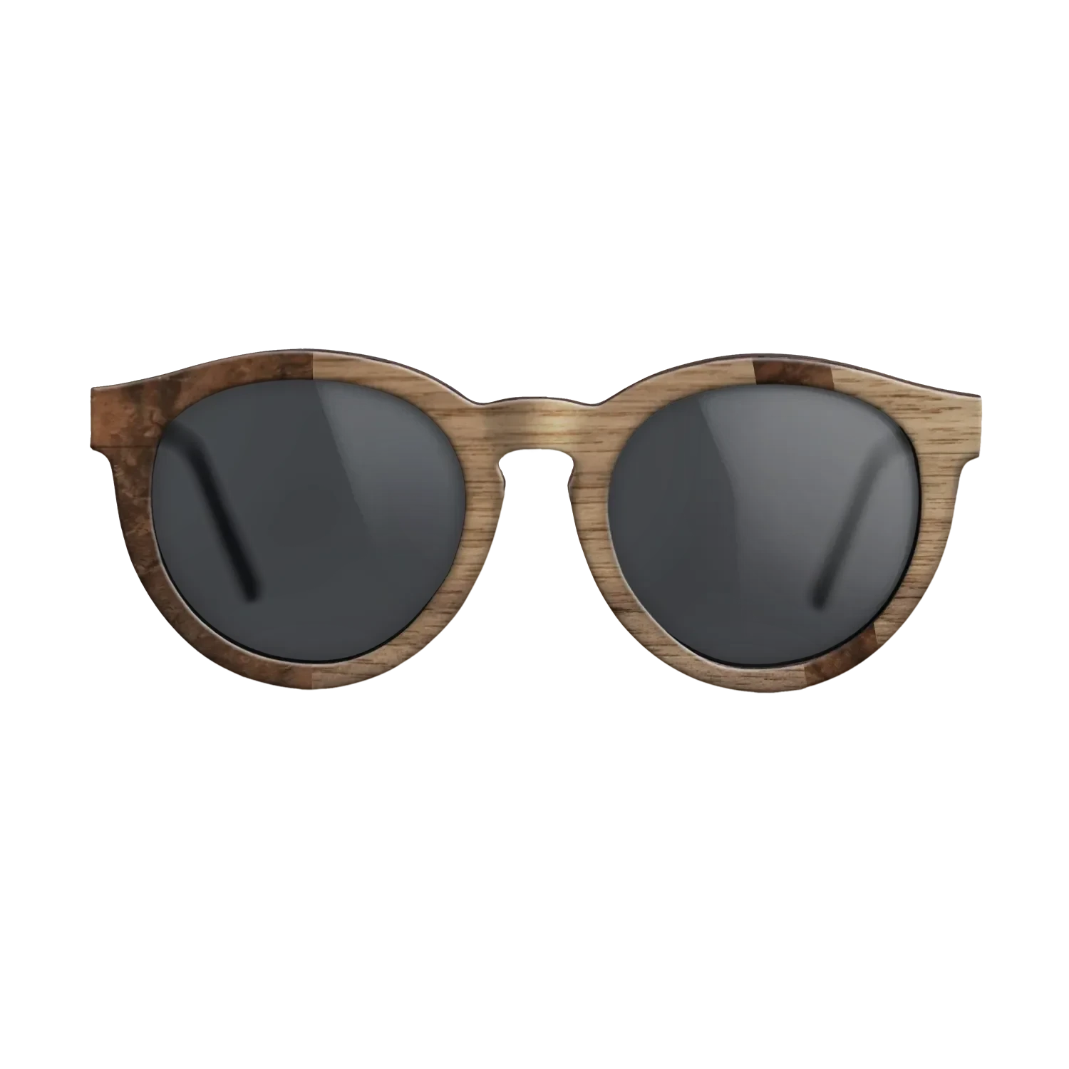 Walnut Burl,Walnut: Straight Grain: Diametric - The Rebel - Round - SIRIS wood optic