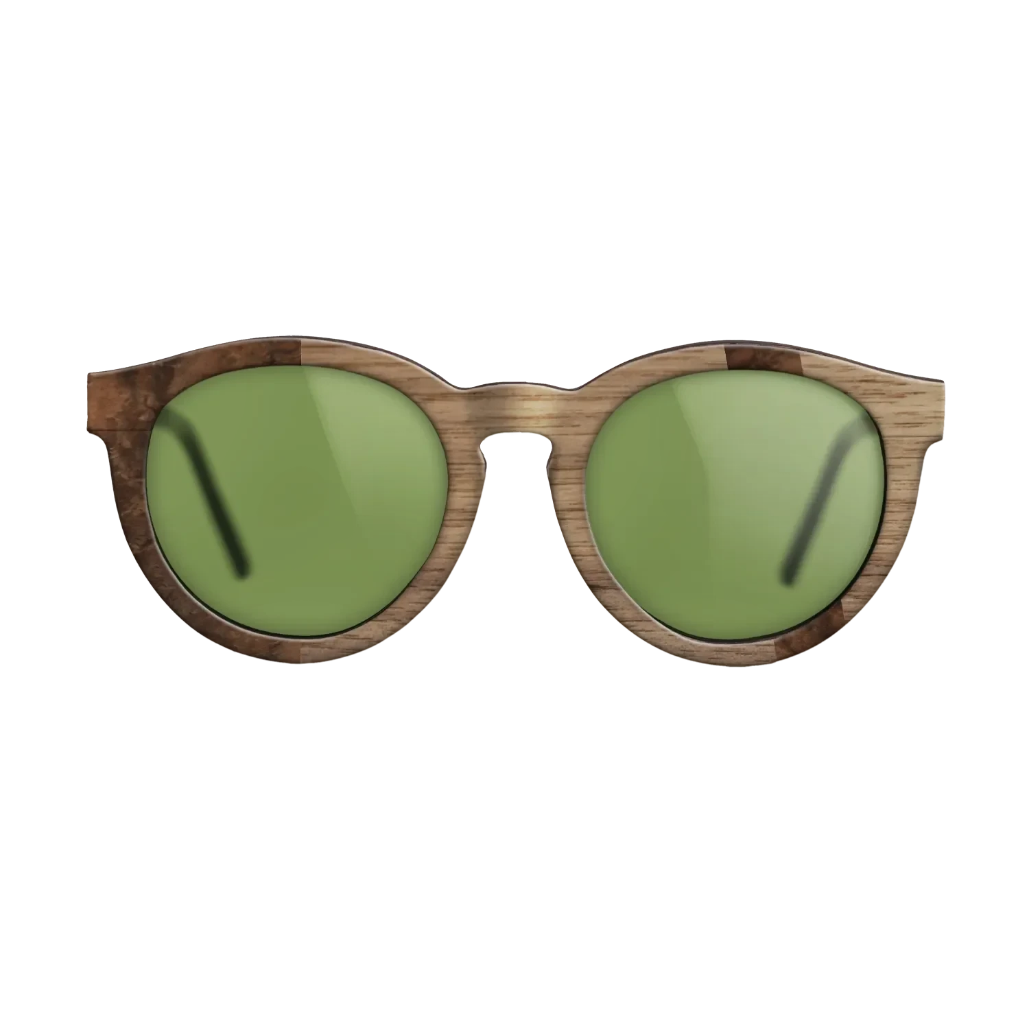 Walnut Burl,Walnut: Straight Grain: Diametric - The Rebel - Round - SIRIS wood optic