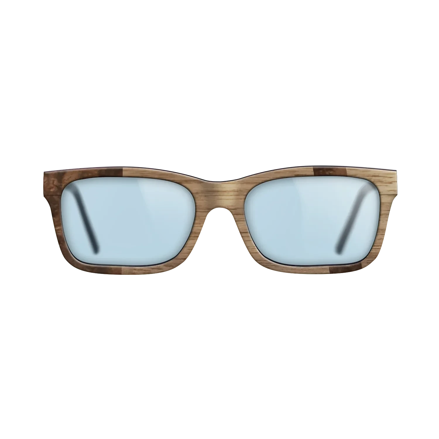 Walnut Burl,Walnut: Straight Grain: Diametric - The Sage - Rectangle - SIRIS wood optic