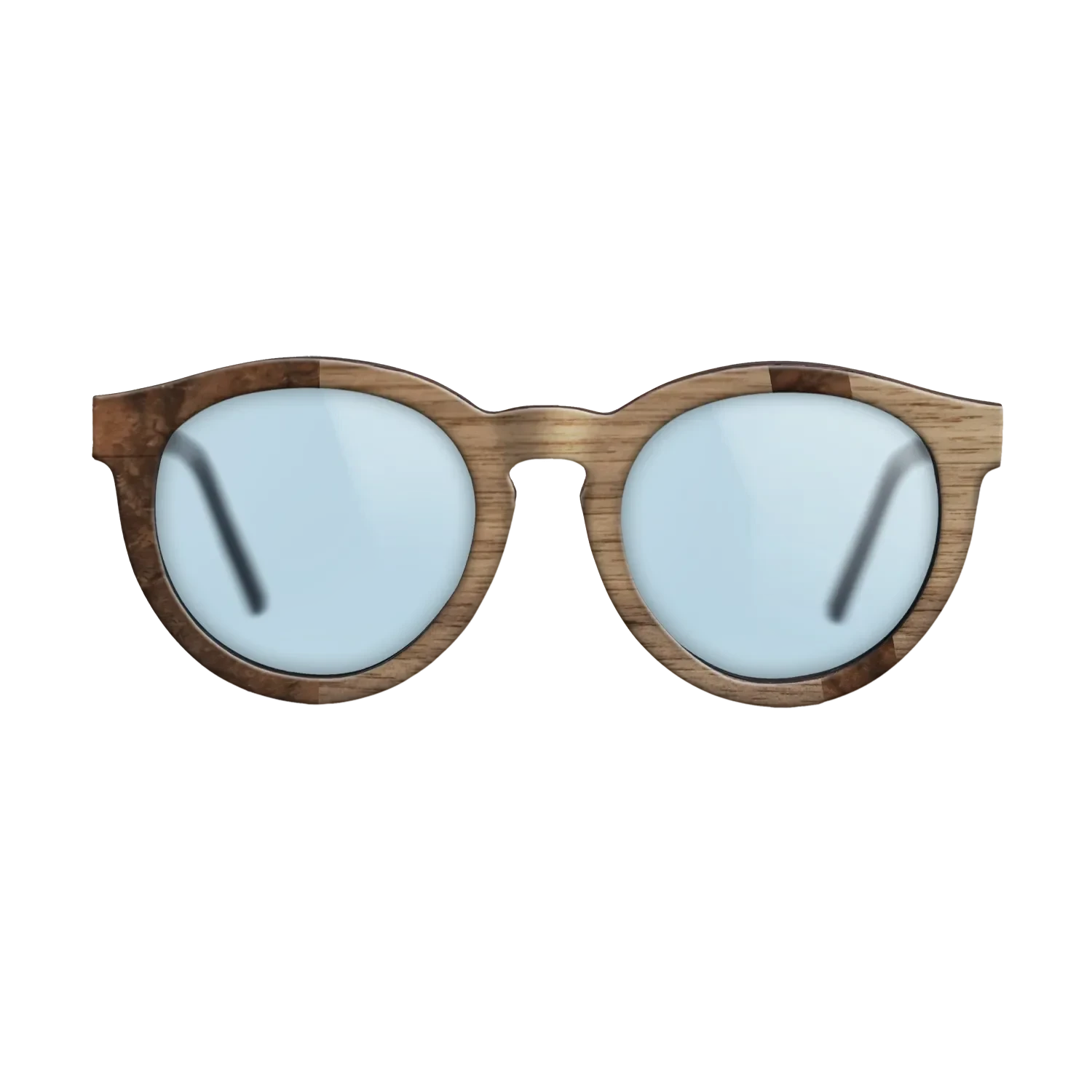 Walnut Burl,Walnut: Straight Grain: Diametric - The Rebel - Round - SIRIS wood optic