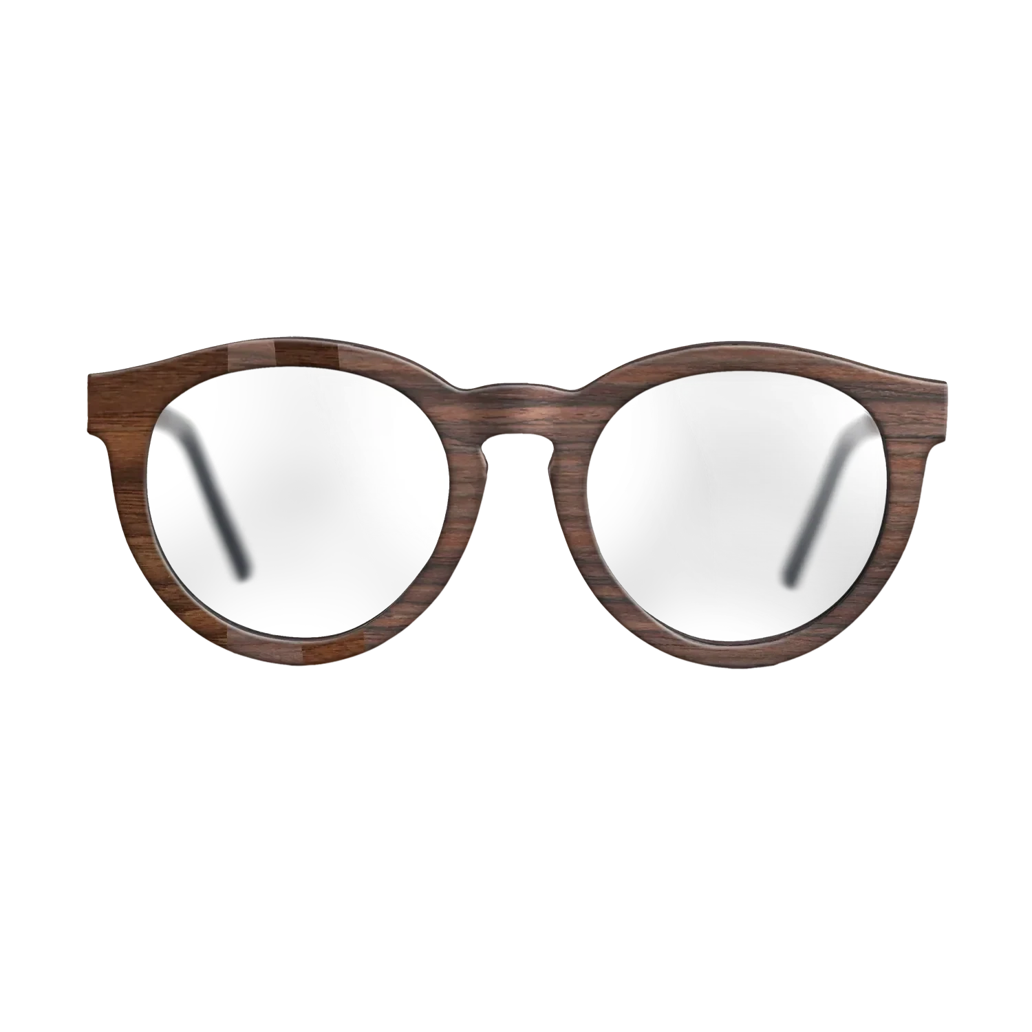 Rosewood Reconstituted,Walnut Claro Dark: Geometric - The Rebel - Round - SIRIS wood optic