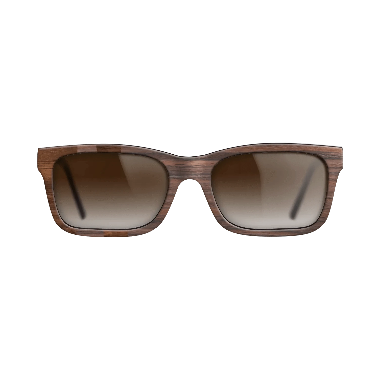 Rosewood Reconstituted,Walnut Claro Dark: Geometric - The Sage - Rectangle - SIRIS wood optic