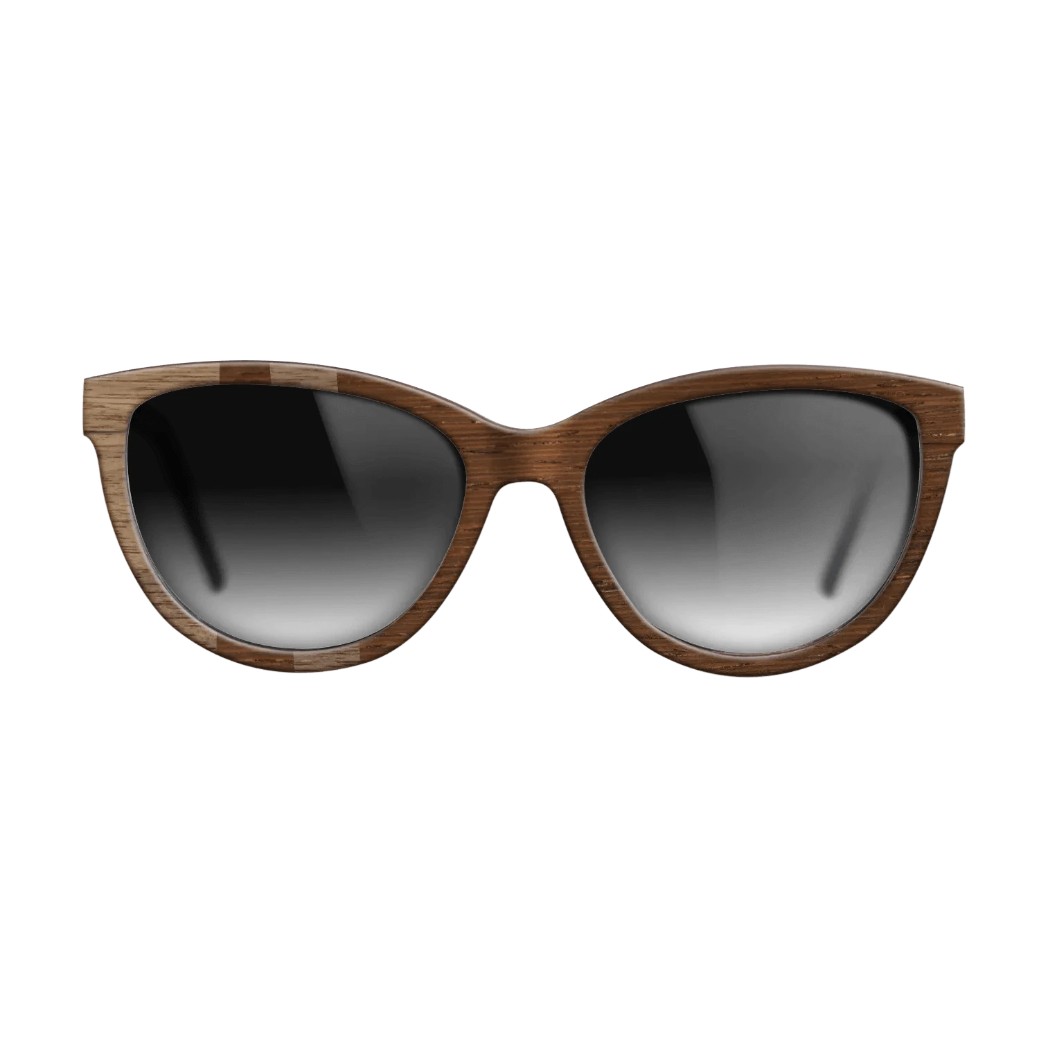 Wenge,Walnut: Straight Grain: Geometric - The Maiden - Cat - SIRIS wood optic