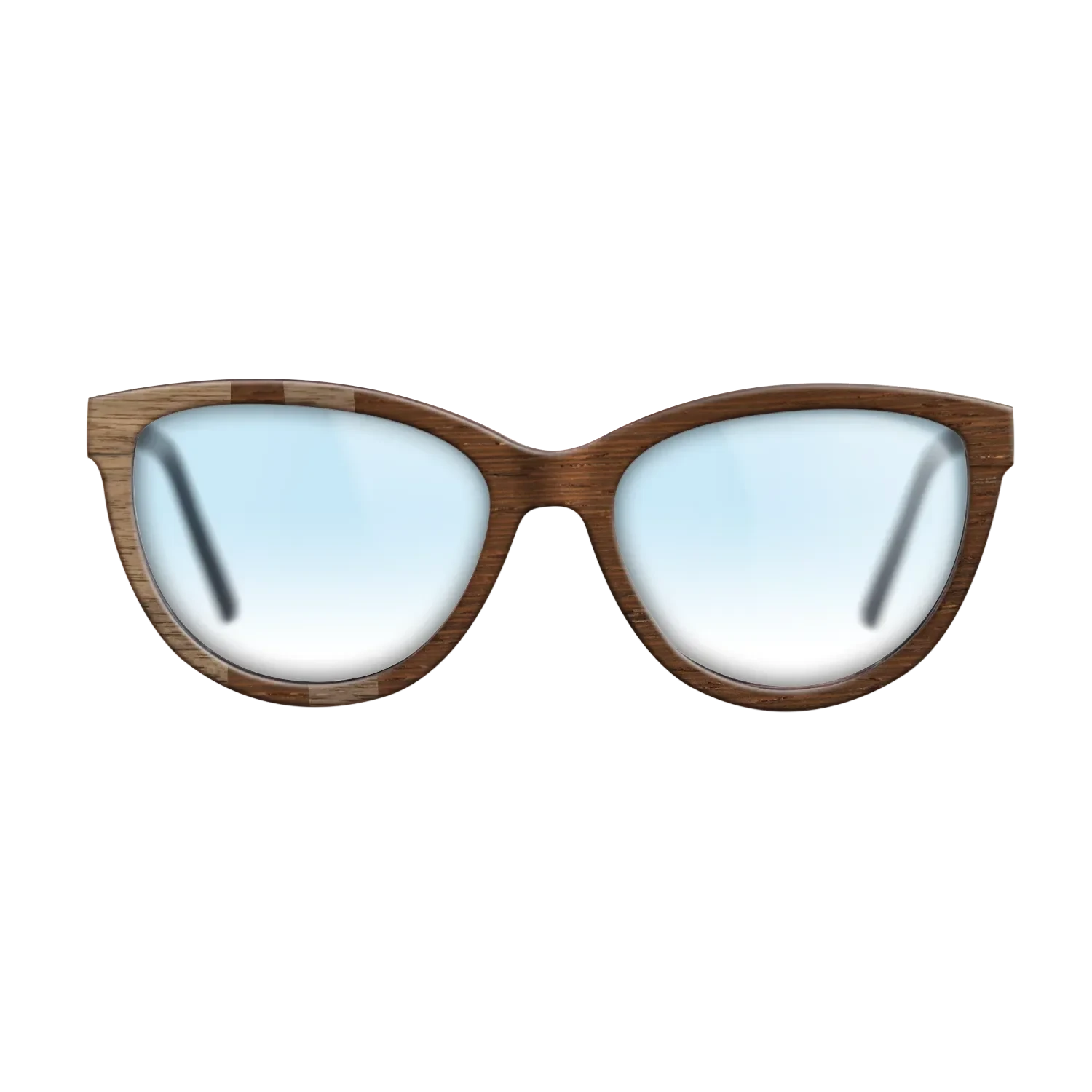 Wenge,Walnut: Straight Grain: Geometric - The Maiden - Cat - SIRIS wood optic