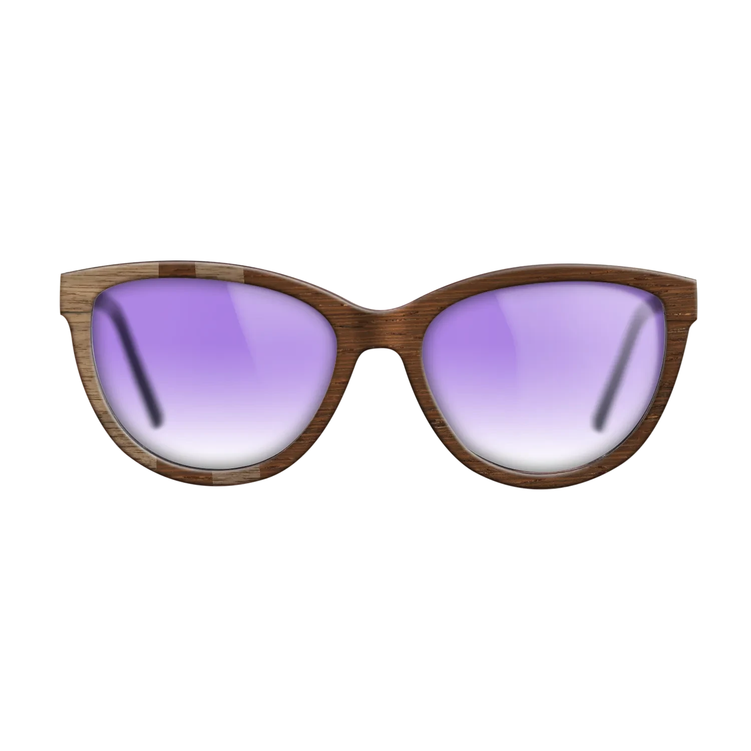 Wenge,Walnut: Straight Grain: Geometric - The Maiden - Cat - SIRIS wood optic