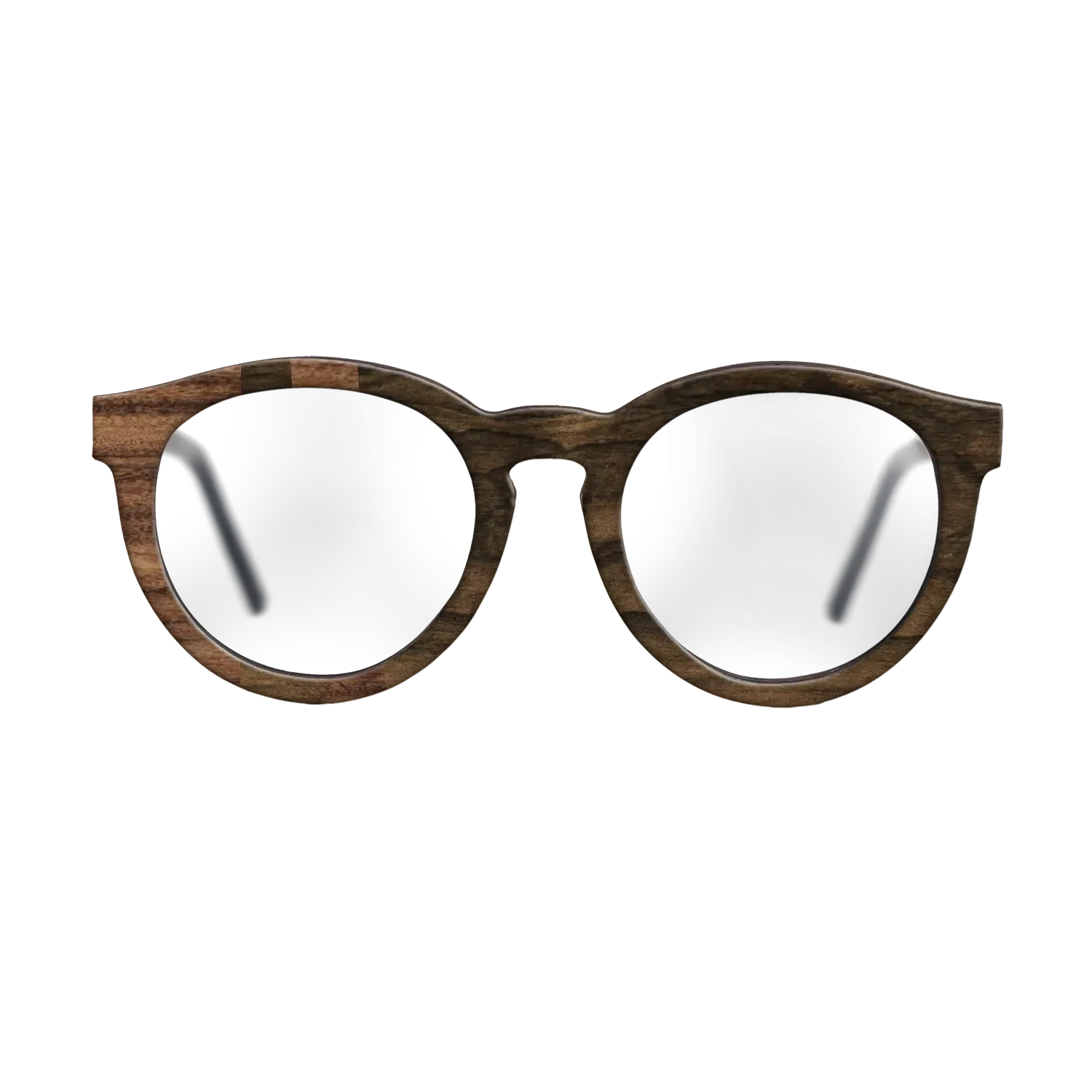 Ziricote Dark Quartered,Santos Rosewood Dark: Geometric - The Rebel - Round - SIRIS wood optic
