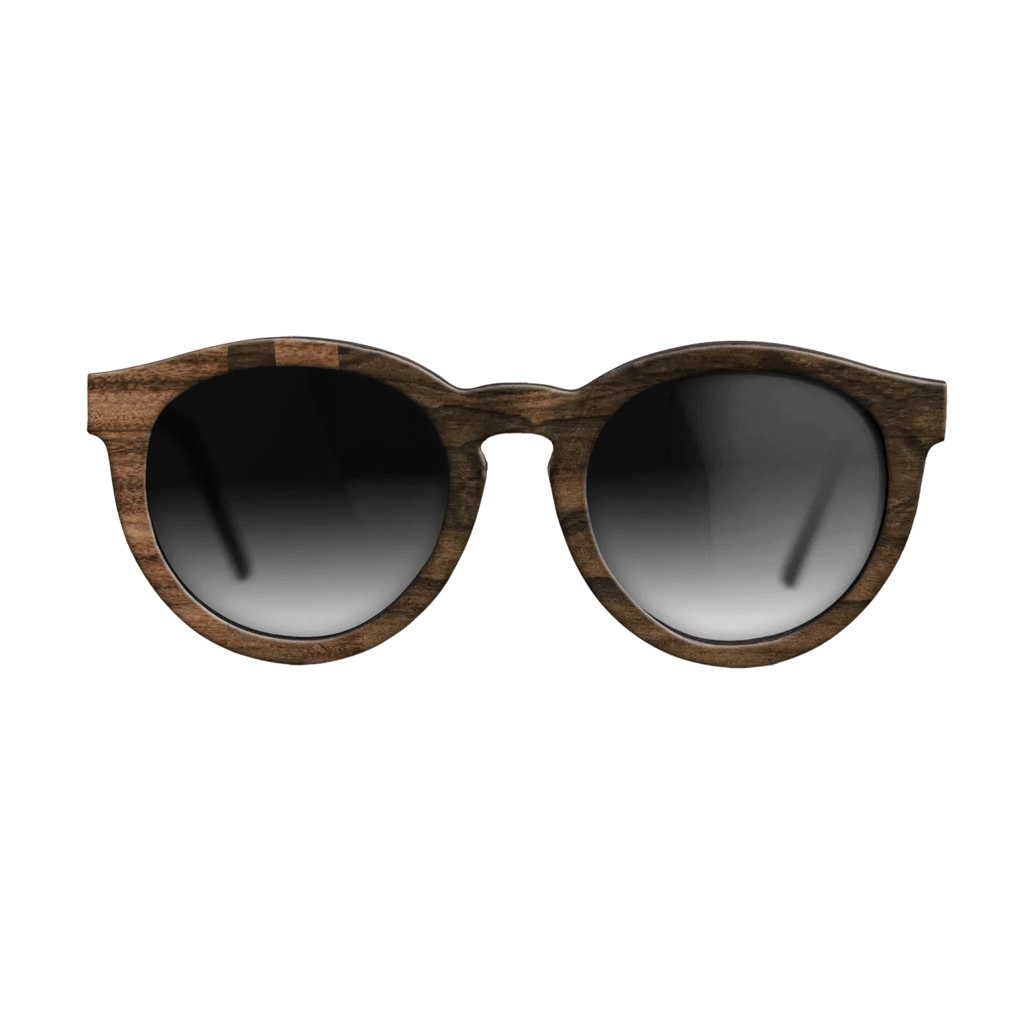 Ziricote Dark Quartered,Santos Rosewood Dark: Geometric - The Rebel - Round - SIRIS wood optic