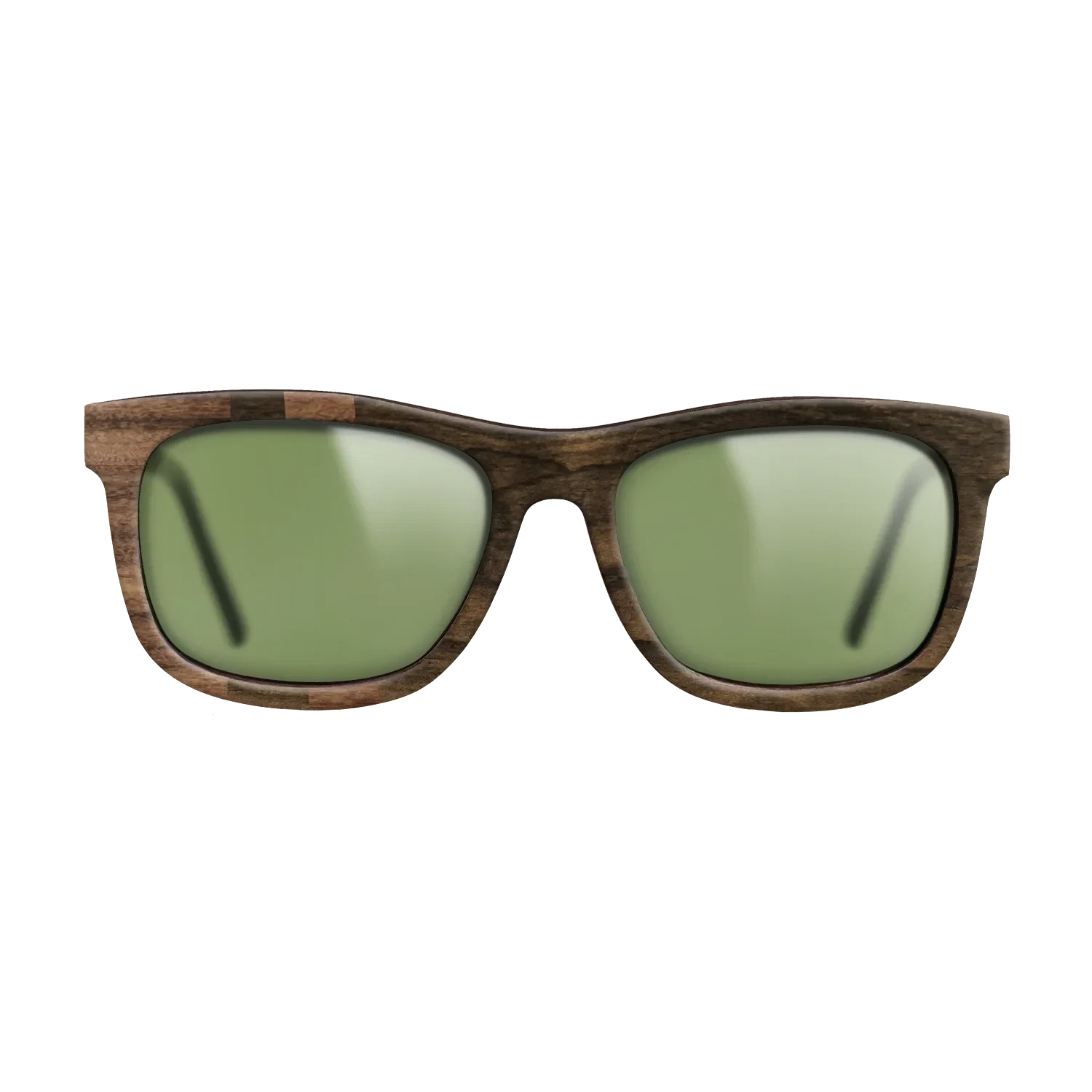 Ziricote Dark Quartered,Santos Rosewood Dark: Geometric - The Hero - Square - SIRIS wood optic