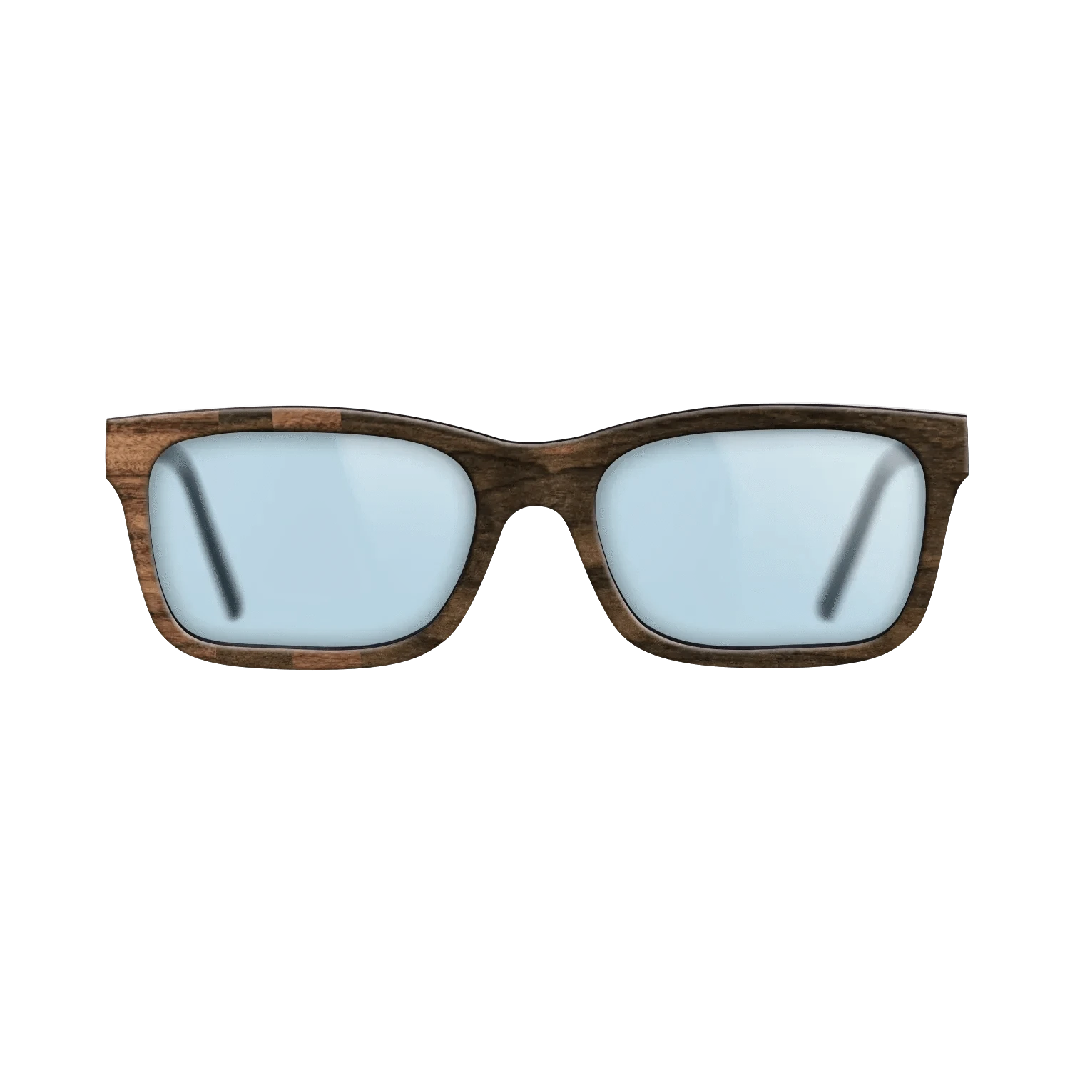 Ziricote Dark Quartered,Santos Rosewood Dark: Geometric - The Sage - Rectangle - SIRIS wood optic