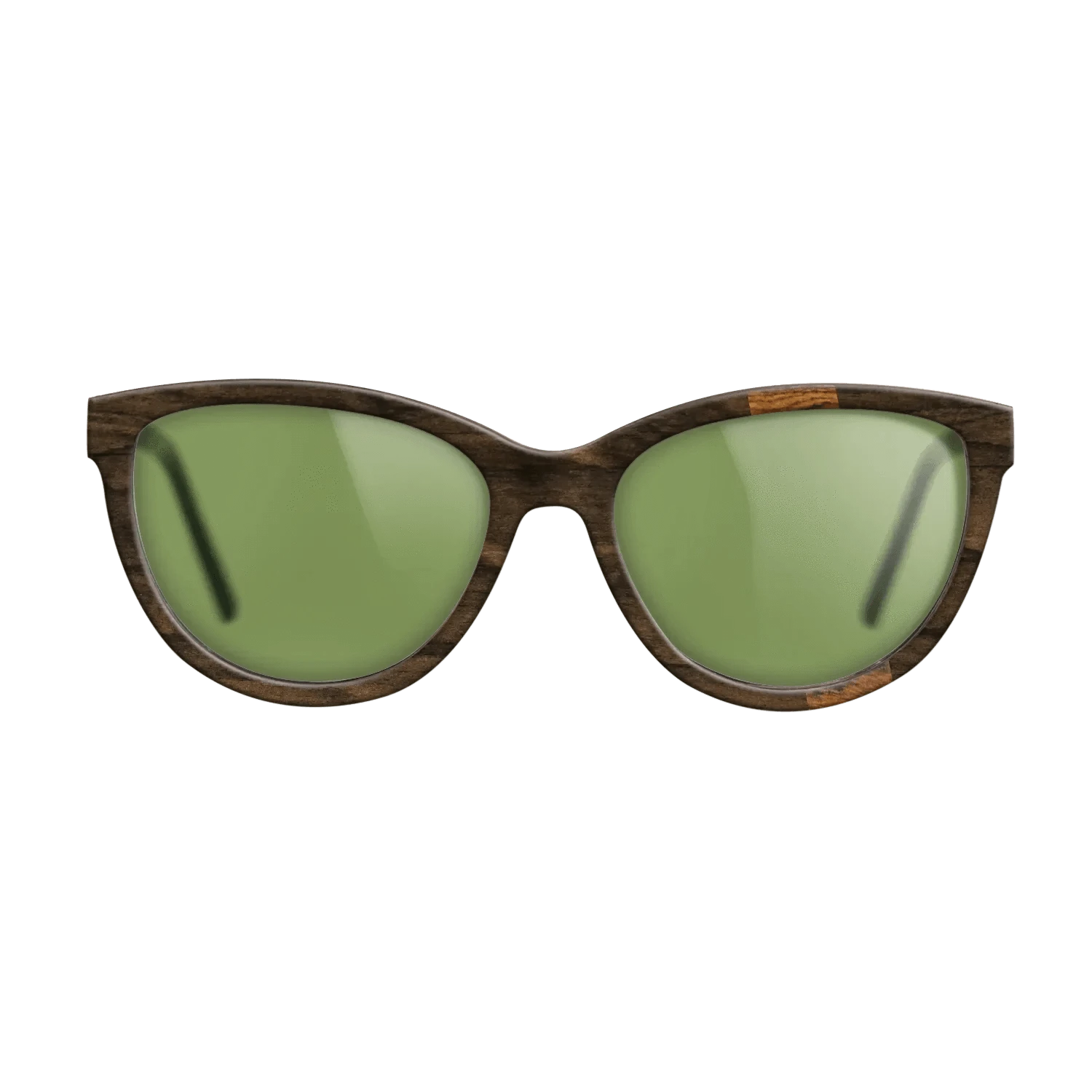 Ziricote Dark Quartered,Bocote: Wedge - The Maiden - Cat - 1662 - SIRIS wood optic