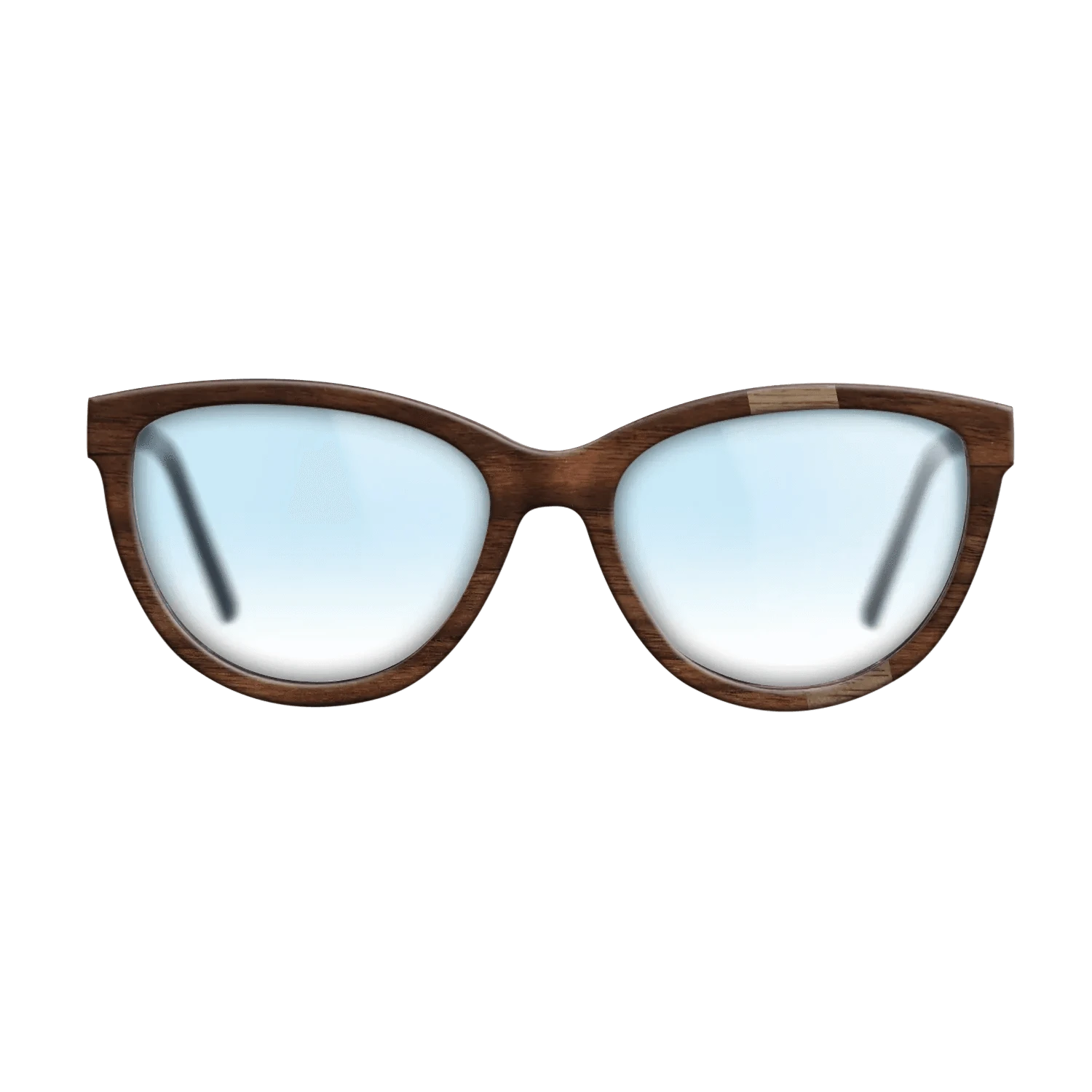 Walnut: Straight Grain,Walnut Claro Dark: Wedge - The Maiden - Cat - 1527 - SIRIS wood optic