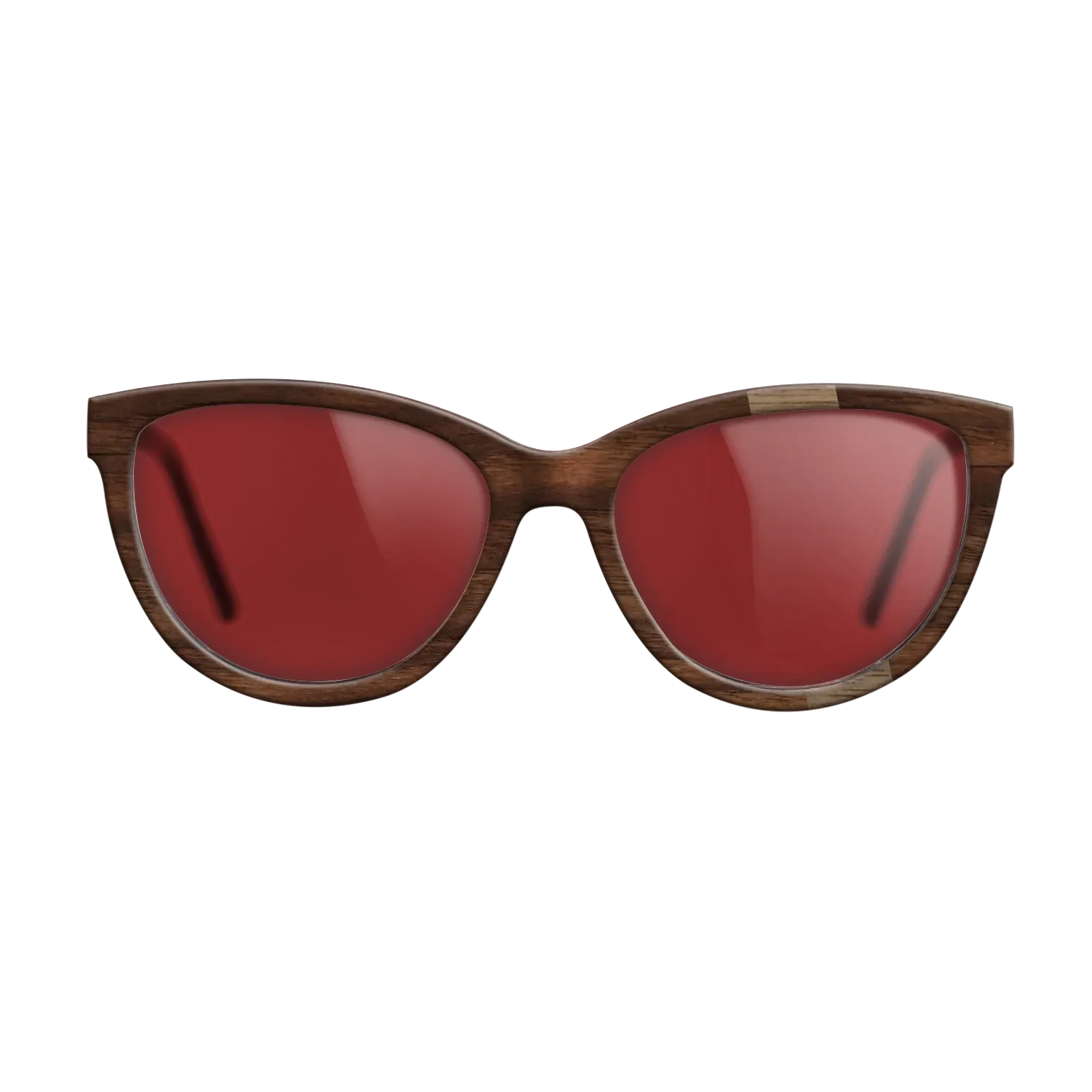 Walnut: Straight Grain,Walnut Claro Dark: Wedge - The Maiden - Cat - 1527 - SIRIS wood optic