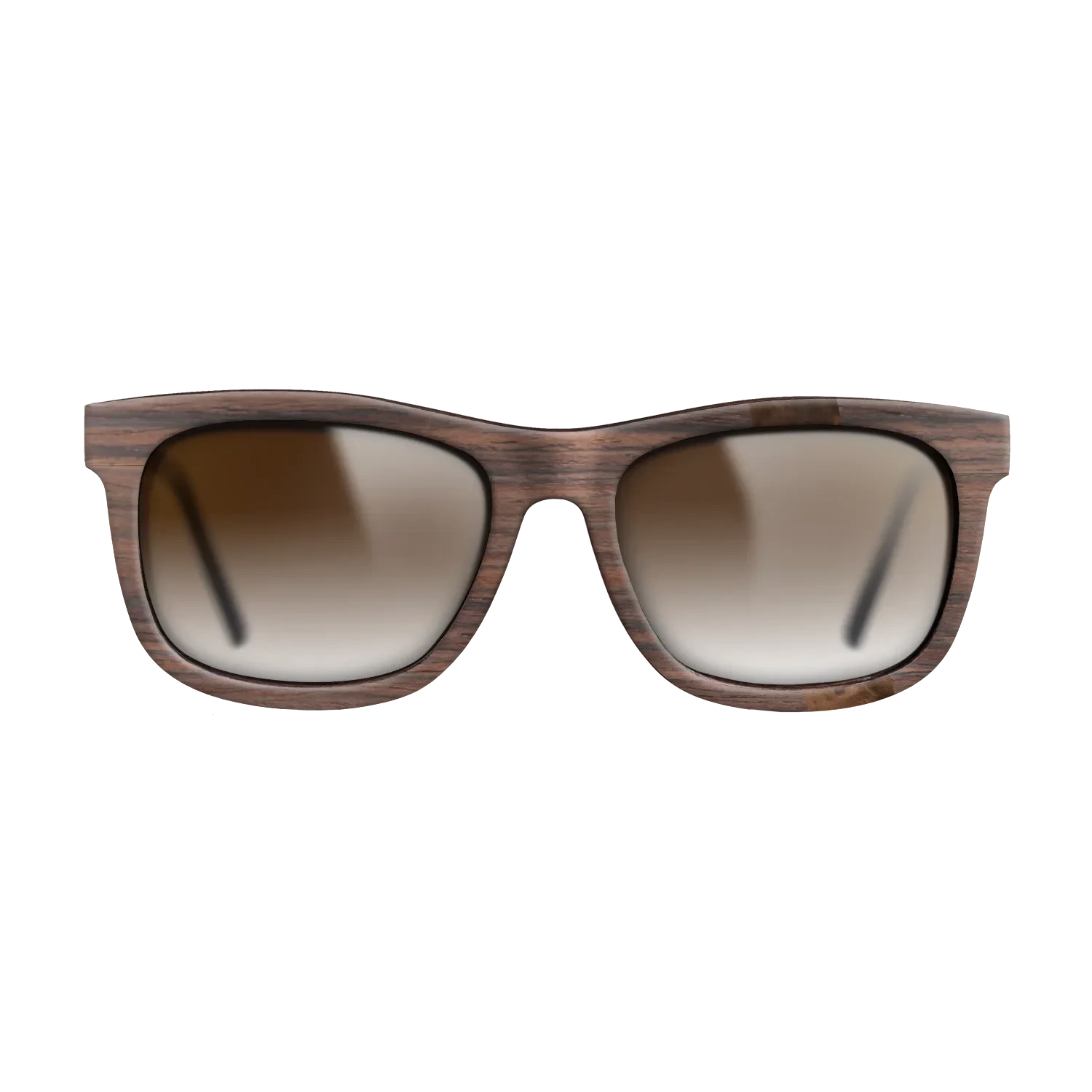 Walnut Burl,Rosewood Reconstituted: Wedge - The Hero - Square - SIRIS wood optic