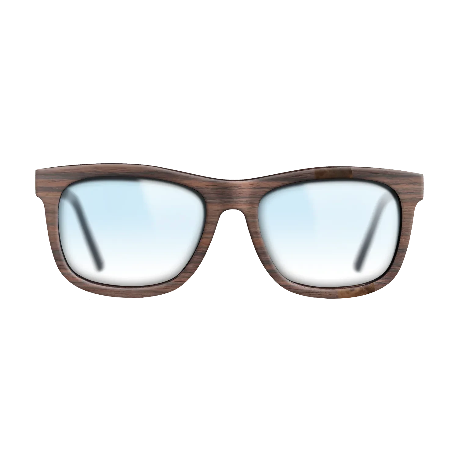 Walnut Burl,Rosewood Reconstituted: Wedge - The Hero - Square - SIRIS wood optic