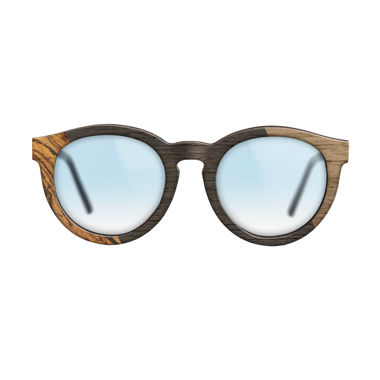 Walnut: Straight Grain,Bocote,Fumed Oak: Bauhaus - The Rebel - Round - SIRIS wood optic