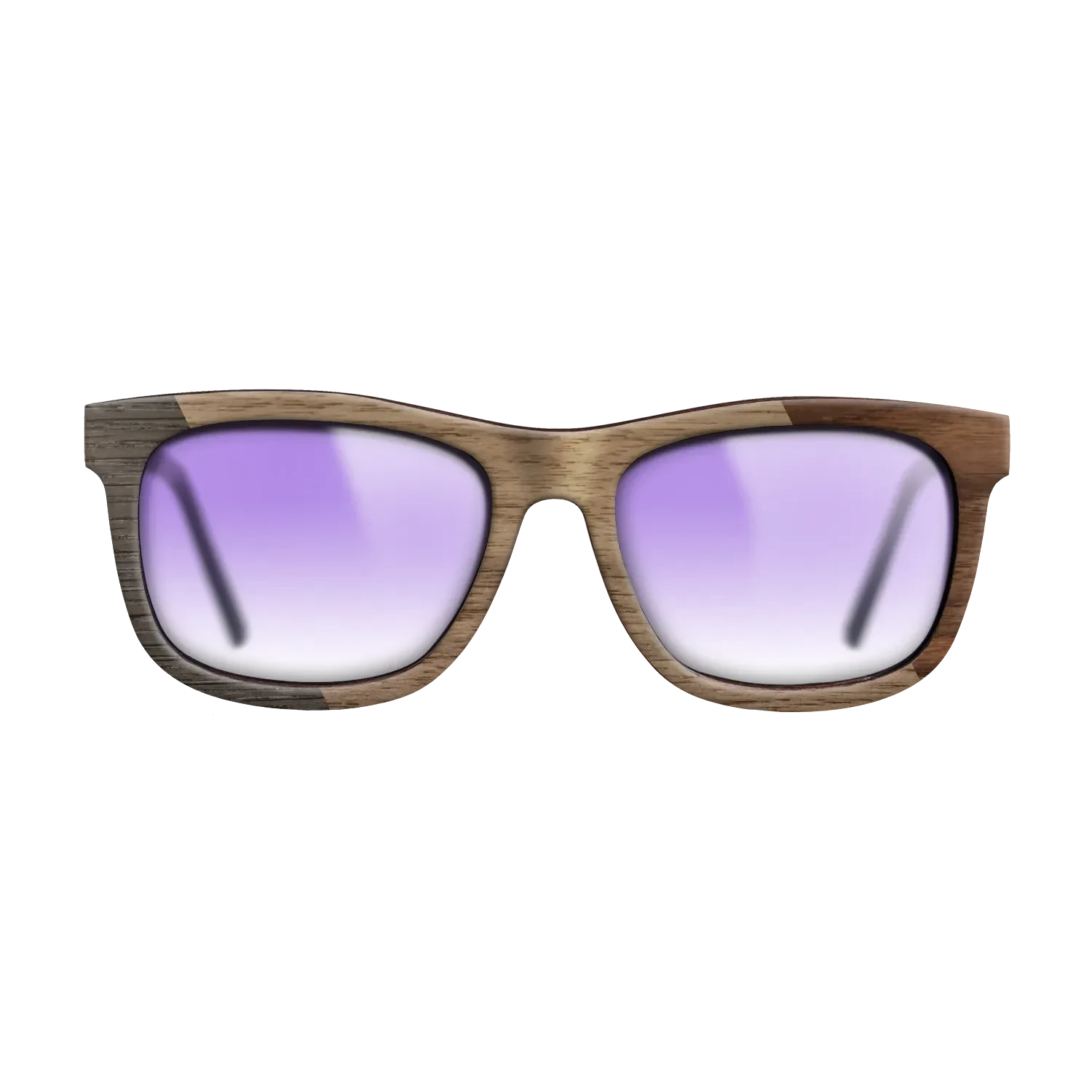 Walnut Claro Dark,Fumed Oak,Walnut: Straight Grain: Bauhaus - The Hero - Square - SIRIS wood optic