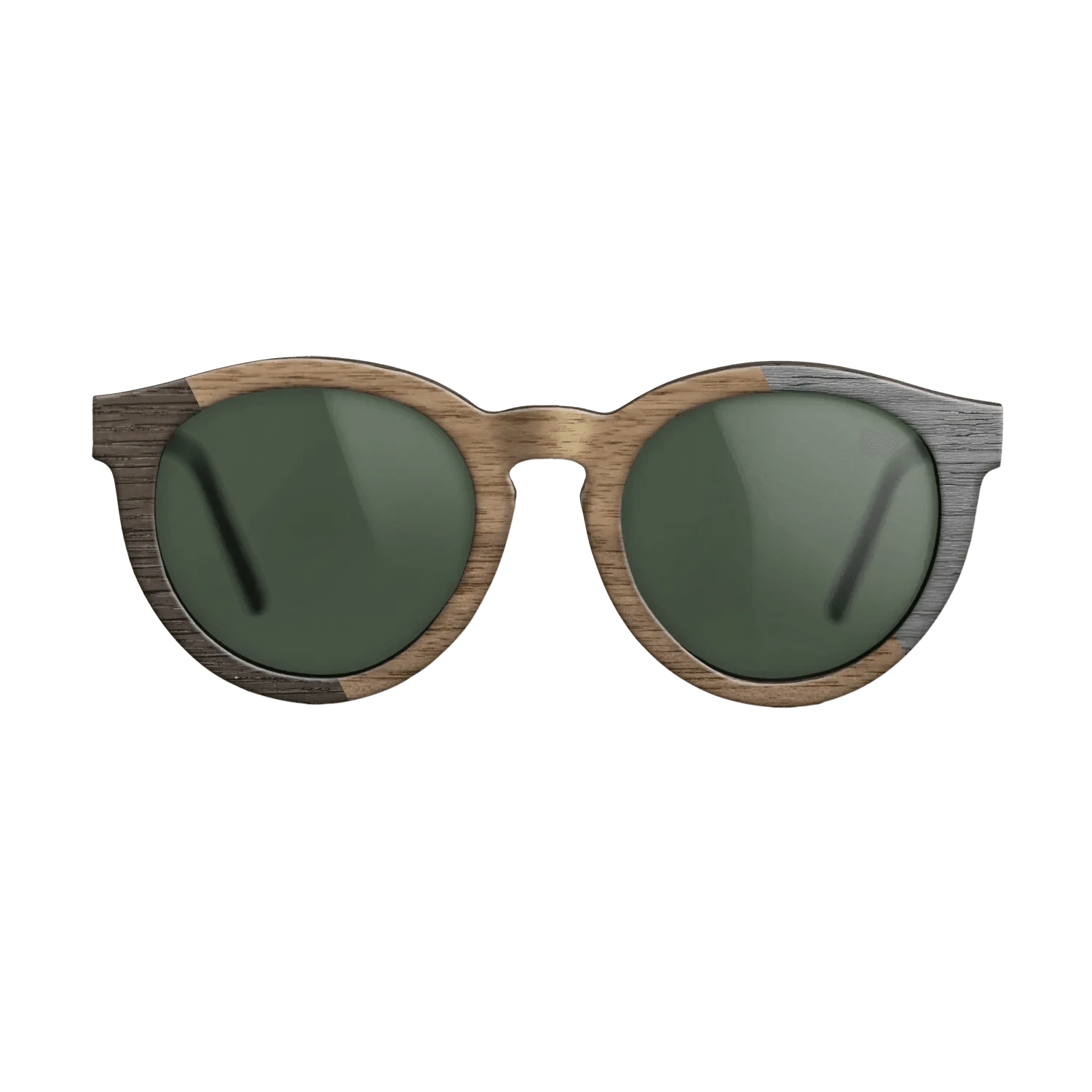 Poplar Dyed: Grey,Fumed Oak,Walnut: Straight Grain: Bauhaus - The Rebel - Round - SIRIS wood optic