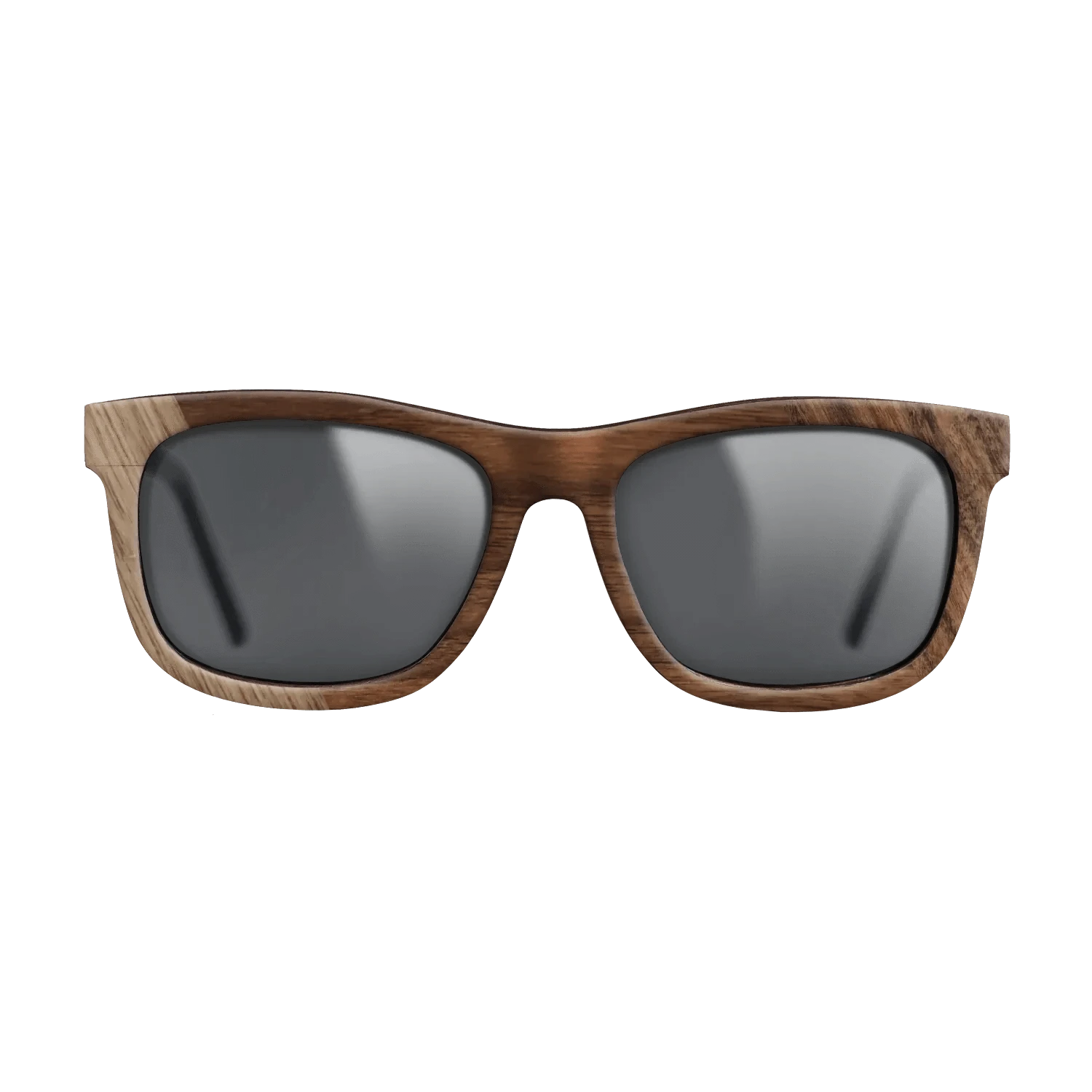 Walnut: Straight Grain,Santos Rosewood Dark: Bauhaus - The Hero - Square - SIRIS wood optic