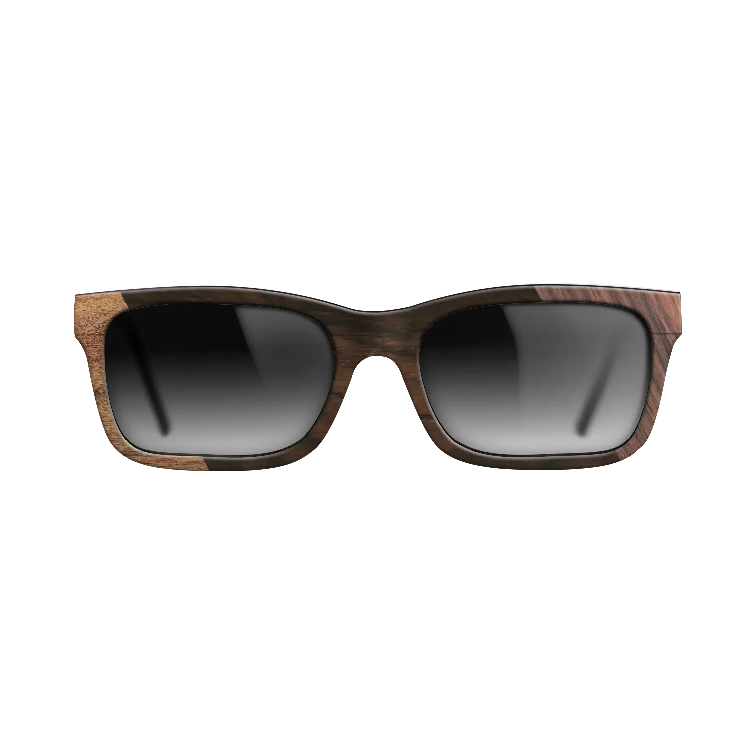 Rosewood Reconstituted,Santos Rosewood Dark,Ziricote Dark Quartered: Bauhaus - The Sage - Rectangle - SIRIS wood optic