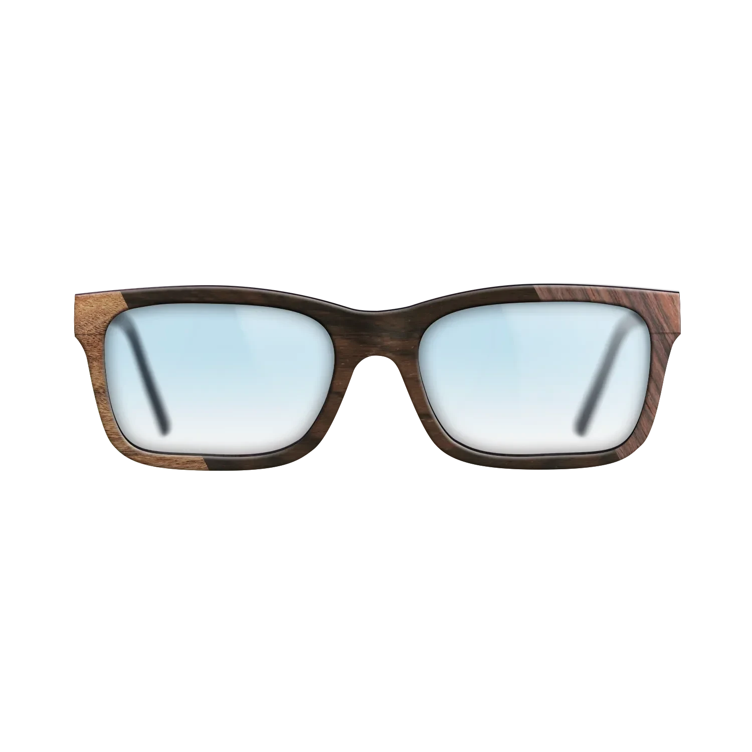 Rosewood Reconstituted,Santos Rosewood Dark,Ziricote Dark Quartered: Bauhaus - The Sage - Rectangle - SIRIS wood optic