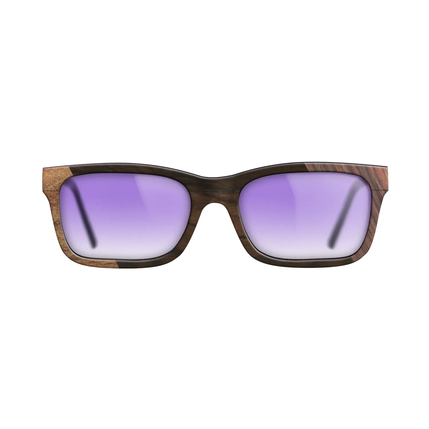 Rosewood Reconstituted,Santos Rosewood Dark,Ziricote Dark Quartered: Bauhaus - The Sage - Rectangle - SIRIS wood optic