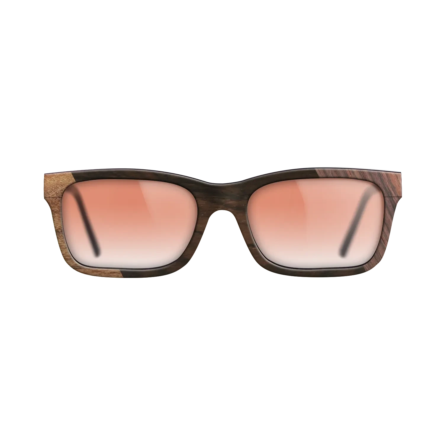 Rosewood Reconstituted,Santos Rosewood Dark,Ziricote Dark Quartered: Bauhaus - The Sage - Rectangle - SIRIS wood optic