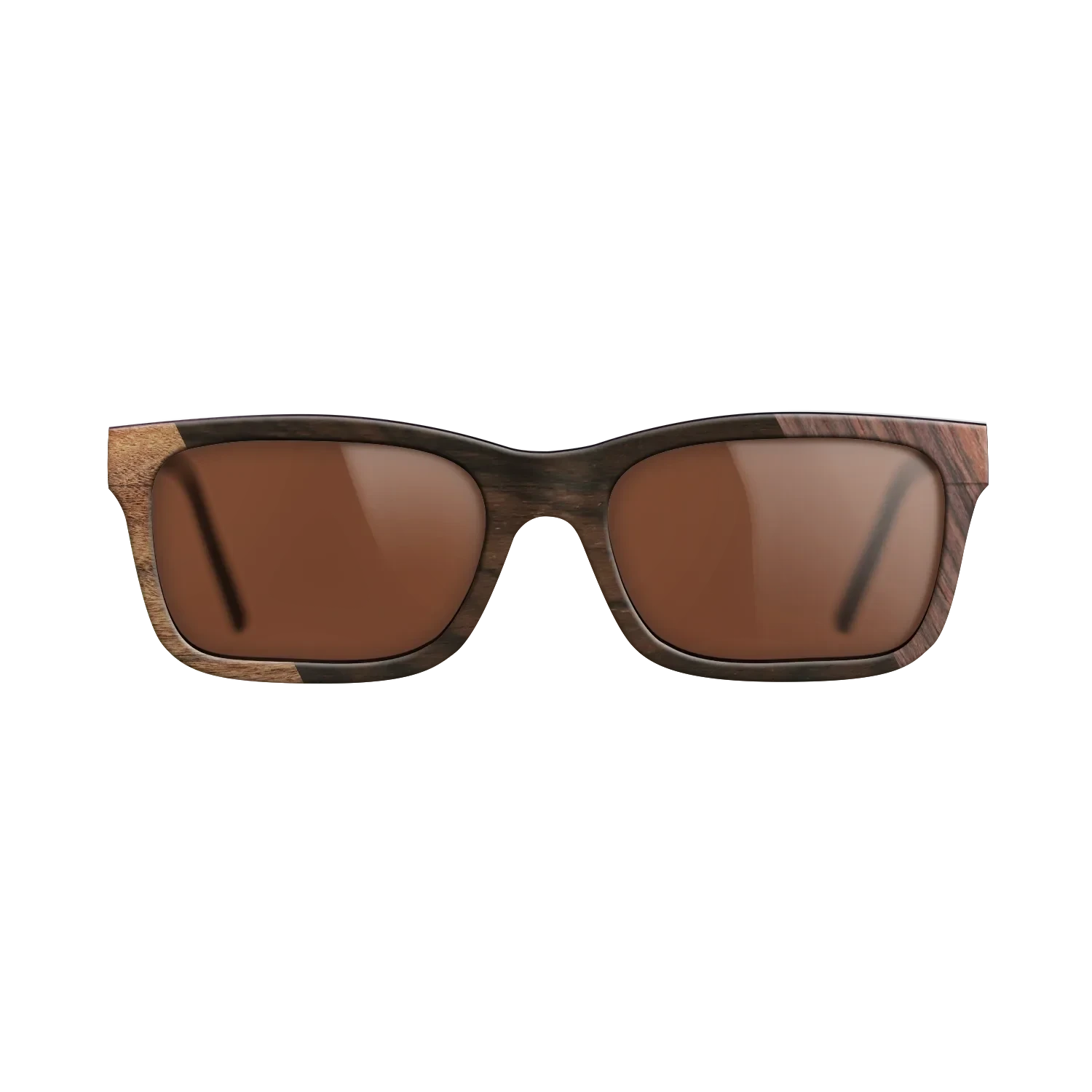 Rosewood Reconstituted,Santos Rosewood Dark,Ziricote Dark Quartered: Bauhaus - The Sage - Rectangle - SIRIS wood optic
