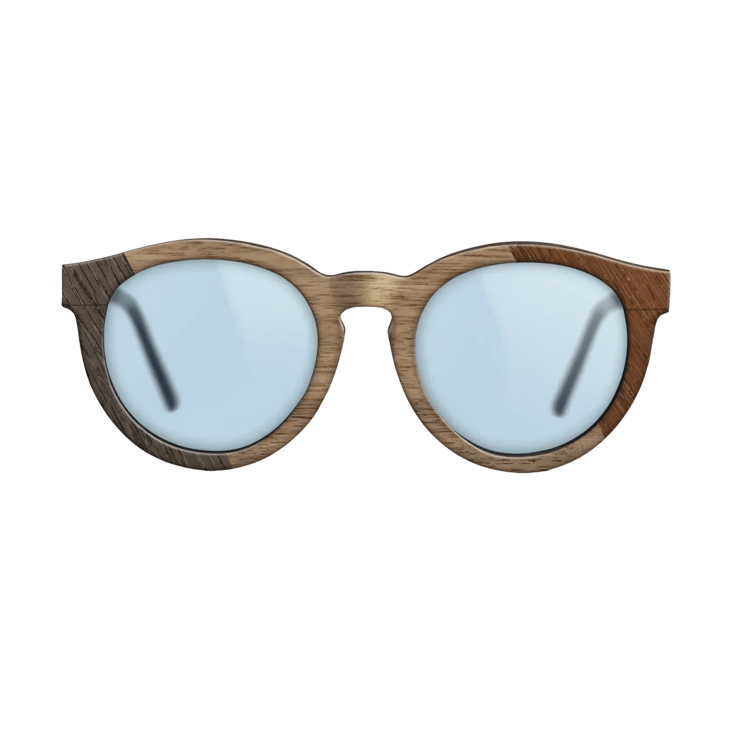Wenge,Walnut: Straight Grain,Fumed Oak: Bauhaus - The Rebel - Round - SIRIS wood optic