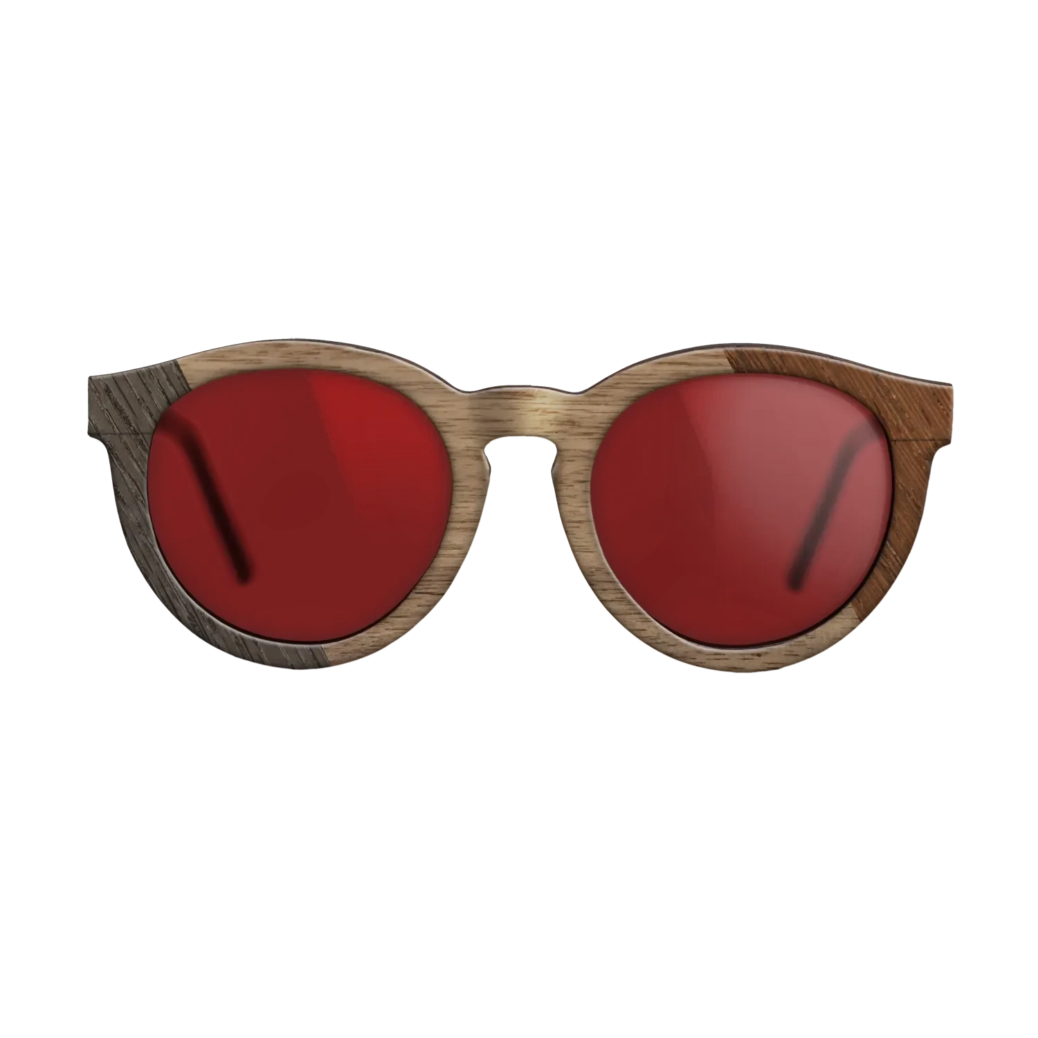 Wenge,Walnut: Straight Grain,Fumed Oak: Bauhaus - The Rebel - Round - SIRIS wood optic