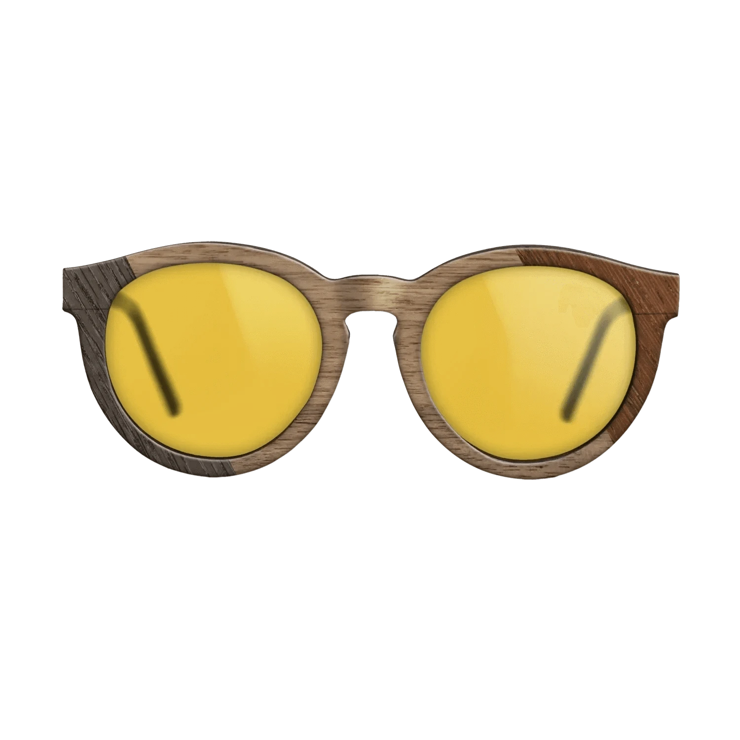 Wenge,Walnut: Straight Grain,Fumed Oak: Bauhaus - The Rebel - Round - SIRIS wood optic