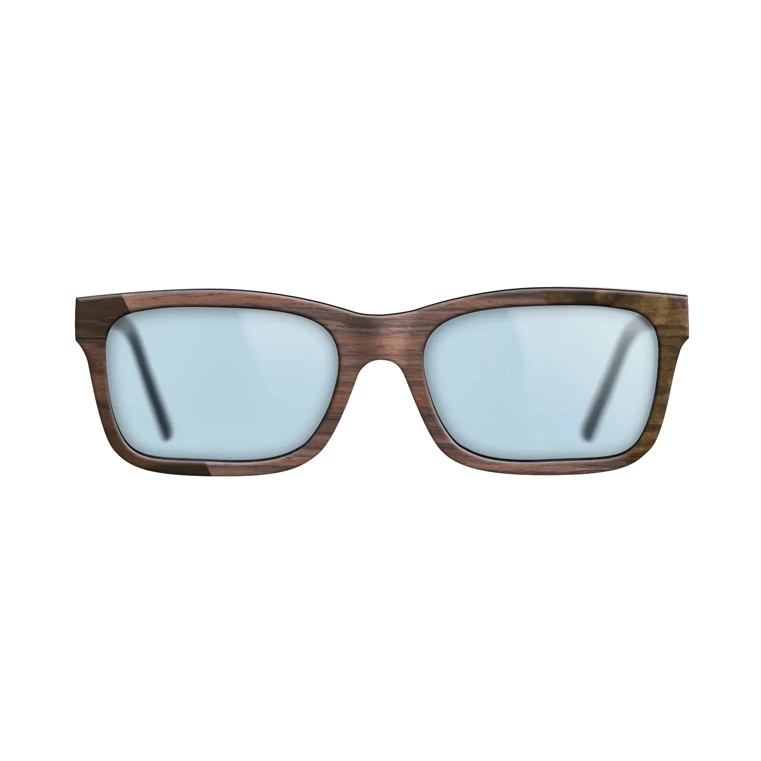 Ziricote Dark Quartered,Rosewood Reconstituted: Bauhaus - The Sage - Rectangle - SIRIS wood optic