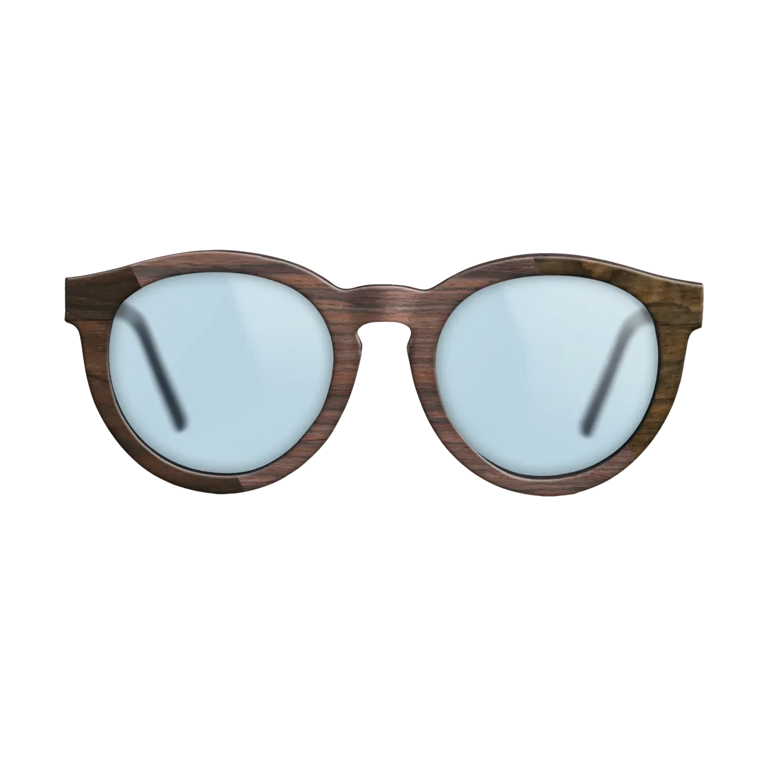 Ziricote Dark Quartered,Rosewood Reconstituted: Bauhaus - The Rebel - Round - SIRIS wood optic
