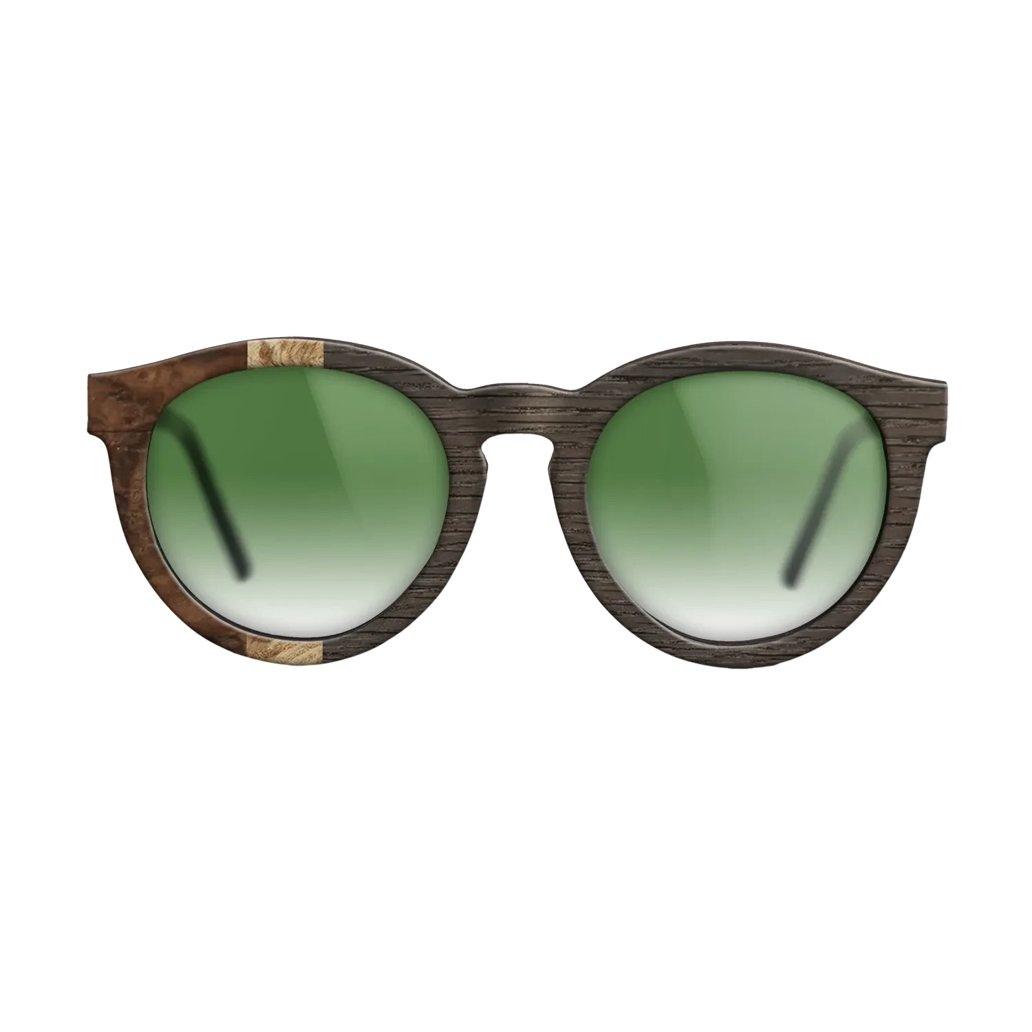 Walnut Burl,Olive Burl,Fumed Oak: Bauhaus - The Rebel - Round - SIRIS wood optic