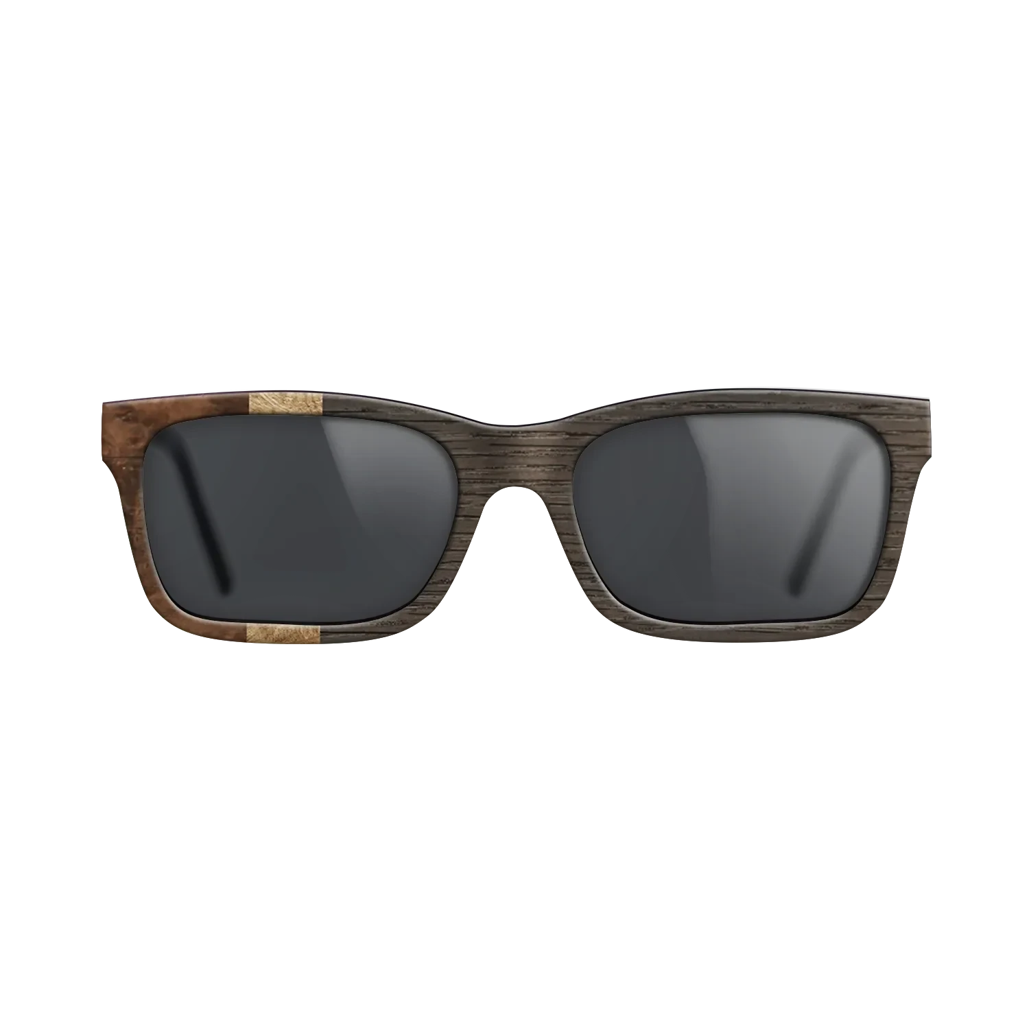 Walnut Burl,Olive Burl,Fumed Oak: Bauhaus - The Sage - Rectangle - SIRIS wood optic