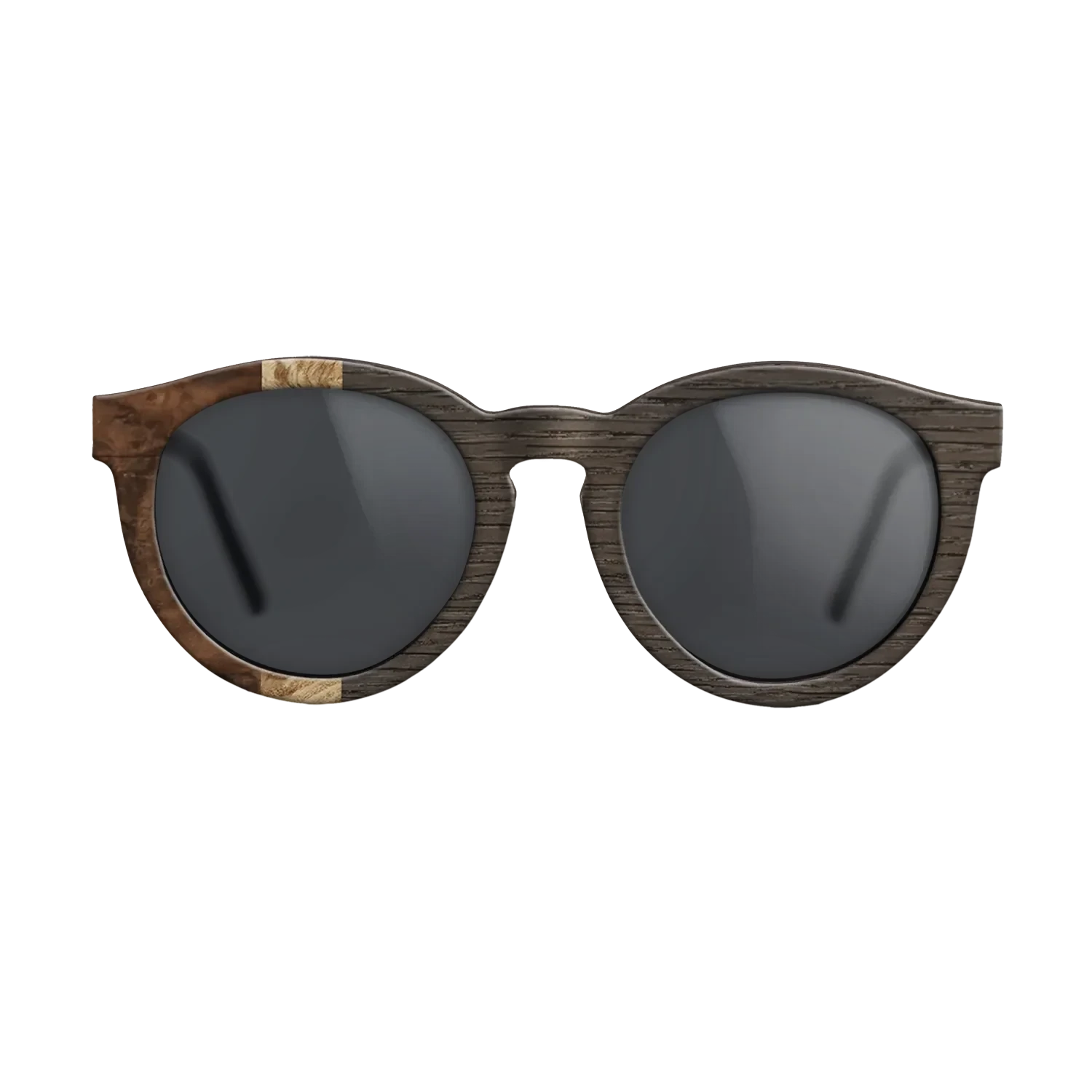 Walnut Burl,Olive Burl,Fumed Oak: Bauhaus - The Rebel - Round - SIRIS wood optic