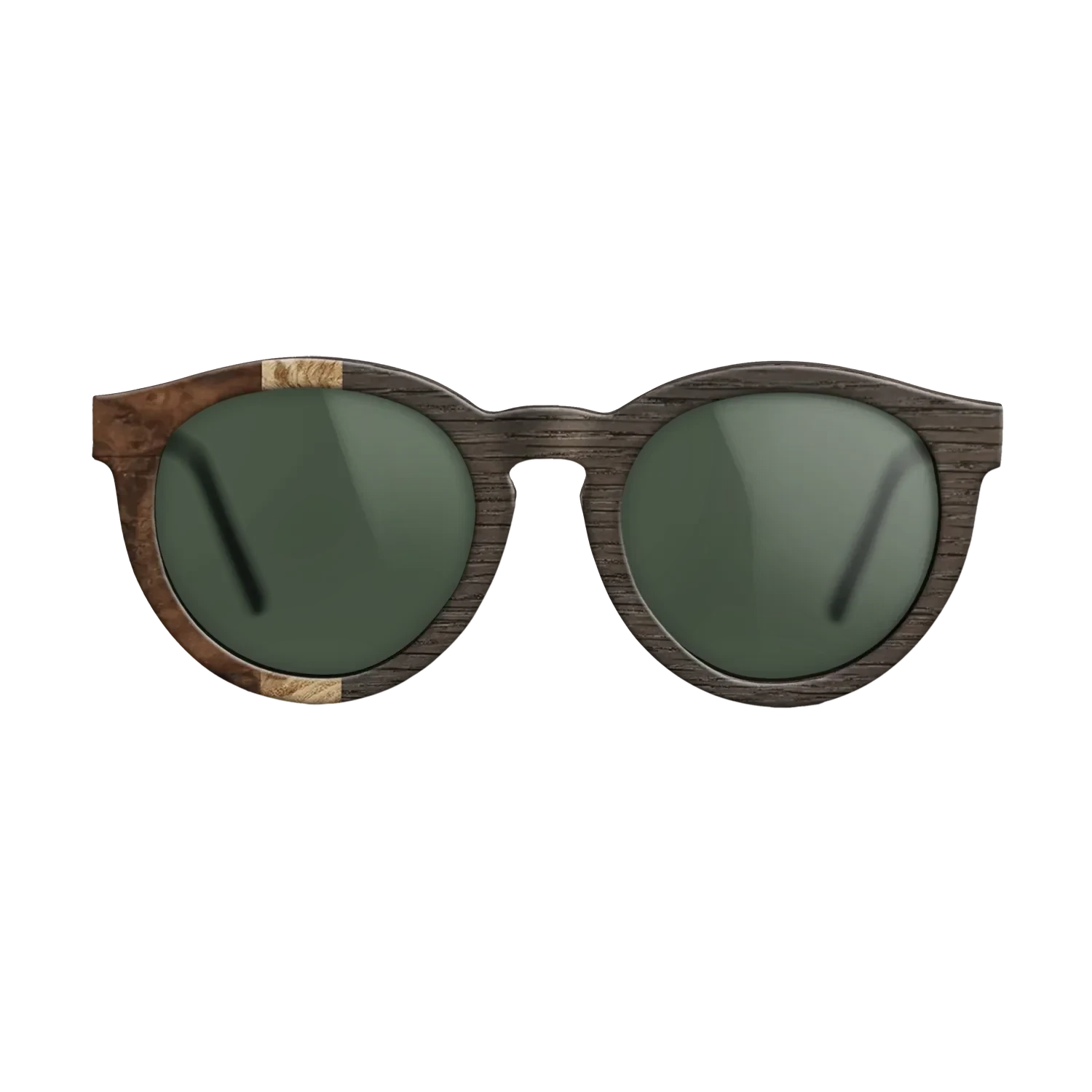 Walnut Burl,Olive Burl,Fumed Oak: Bauhaus - The Rebel - Round - SIRIS wood optic