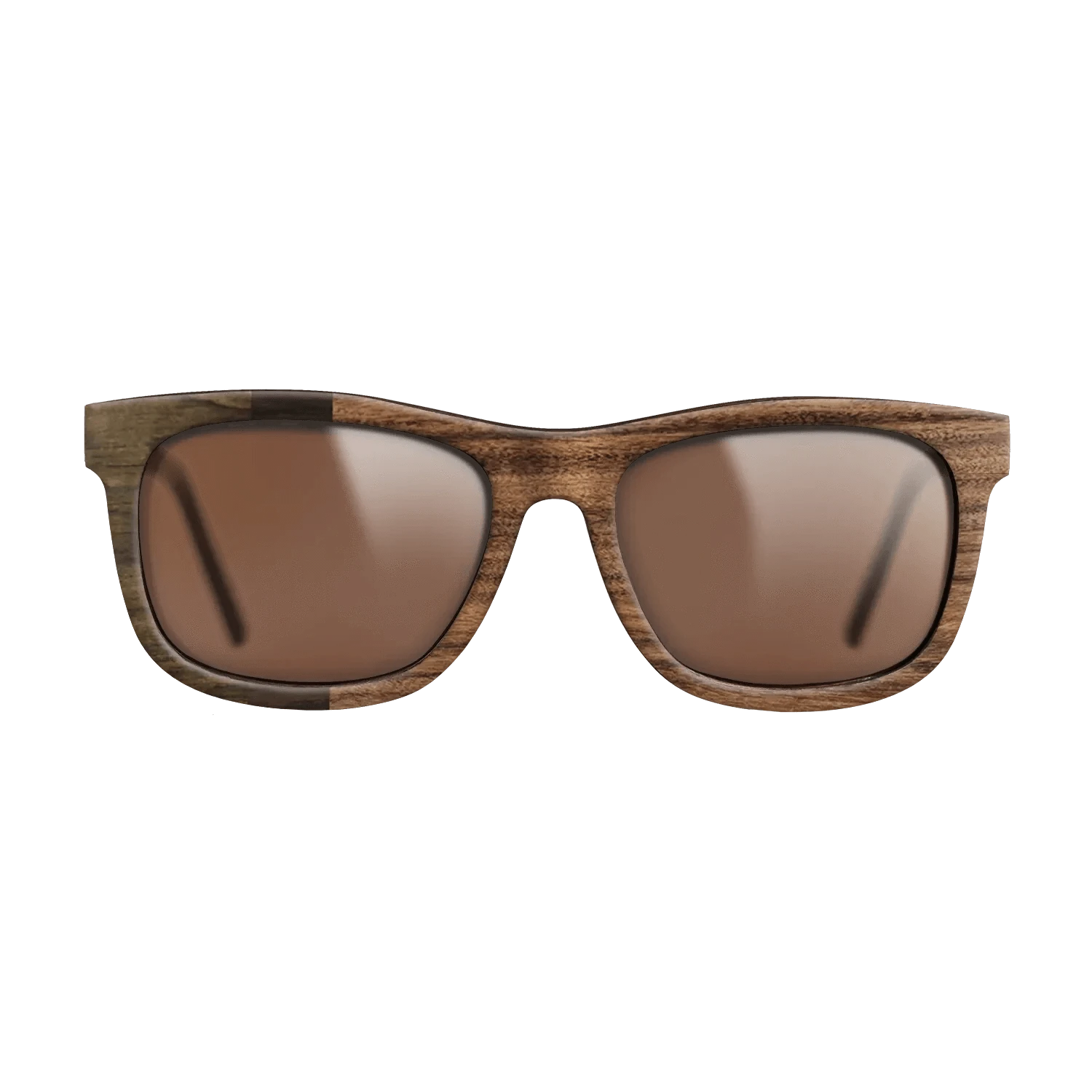 Ziricote Dark Quartered,Santos Rosewood Dark,Santos Rosewood Light: Bauhaus - The Hero - Square - SIRIS wood optic