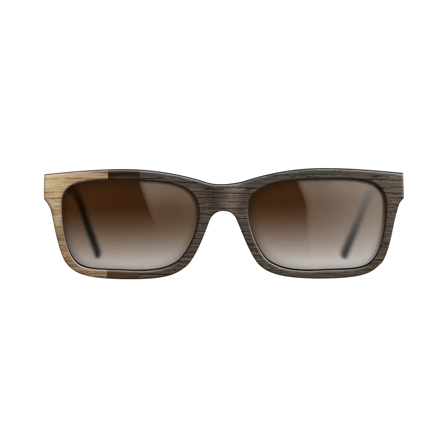 Walnut: Straight Grain,Ziricote Dark Quartered,Fumed Oak: Bauhaus - The Sage - Rectangle - SIRIS wood optic