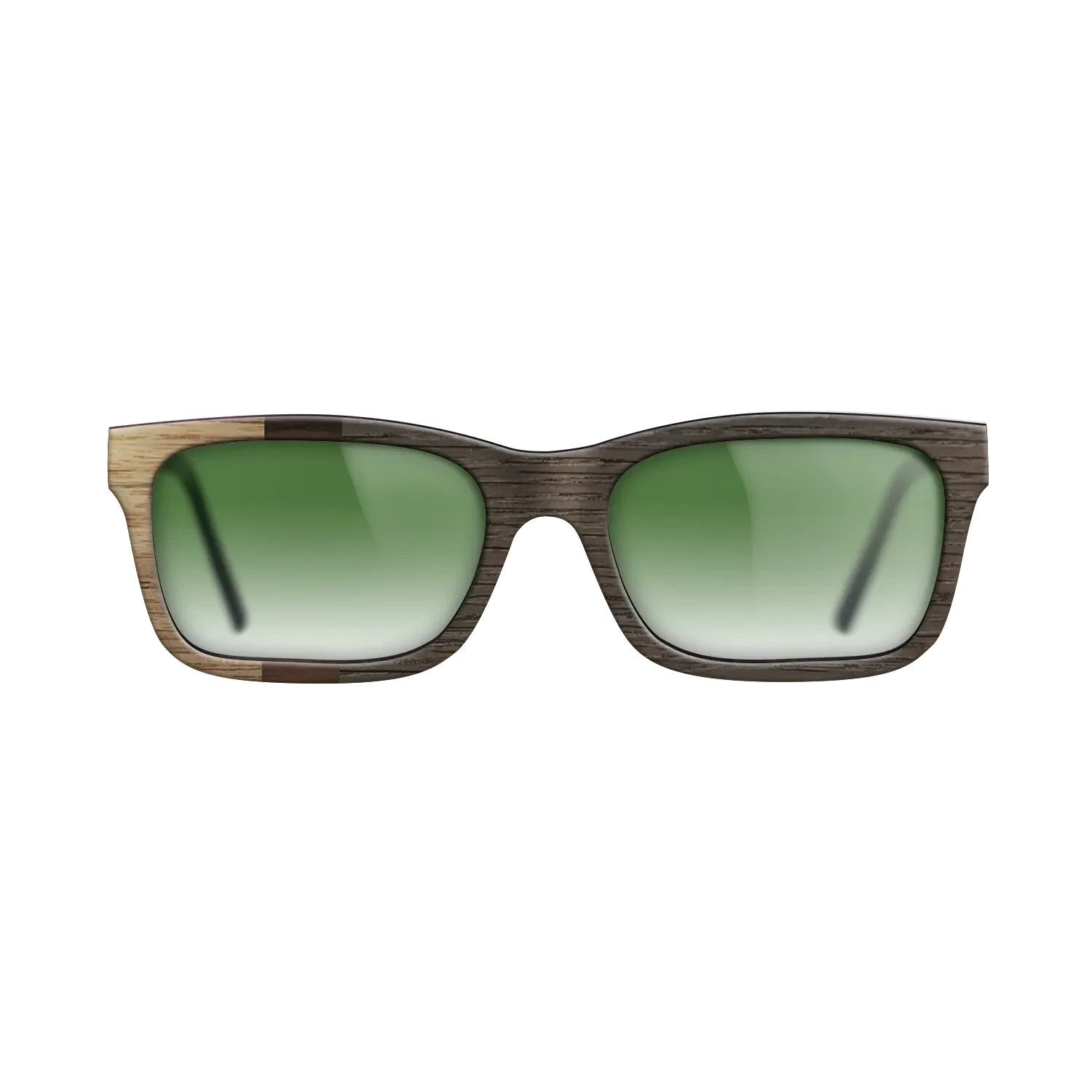 Walnut: Straight Grain,Ziricote Dark Quartered,Fumed Oak: Bauhaus - The Sage - Rectangle - SIRIS wood optic