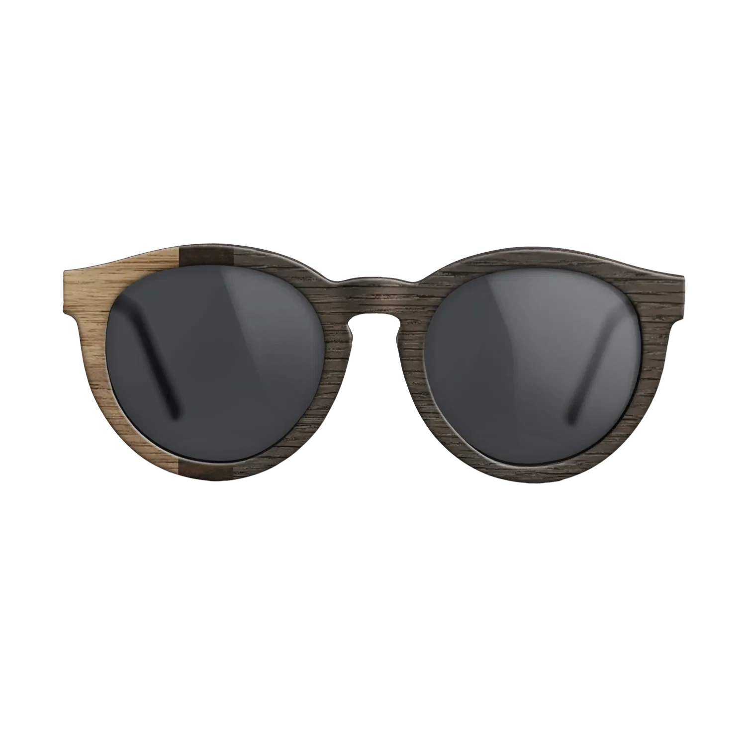 Walnut: Straight Grain,Ziricote Dark Quartered,Fumed Oak: Bauhaus - The Rebel - Round - SIRIS wood optic