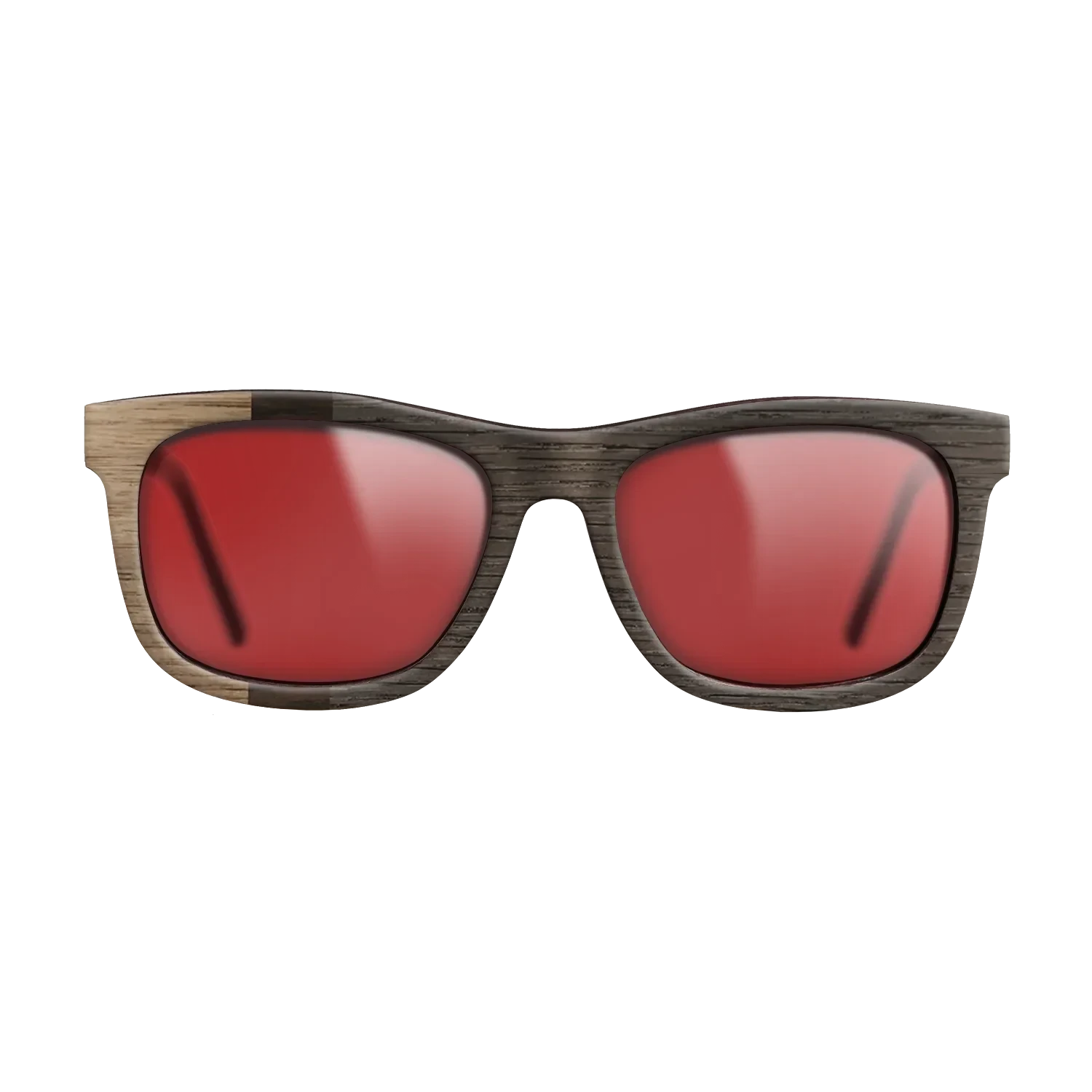 Walnut: Straight Grain,Ziricote Dark Quartered,Fumed Oak: Bauhaus - The Hero - Square - SIRIS wood optic