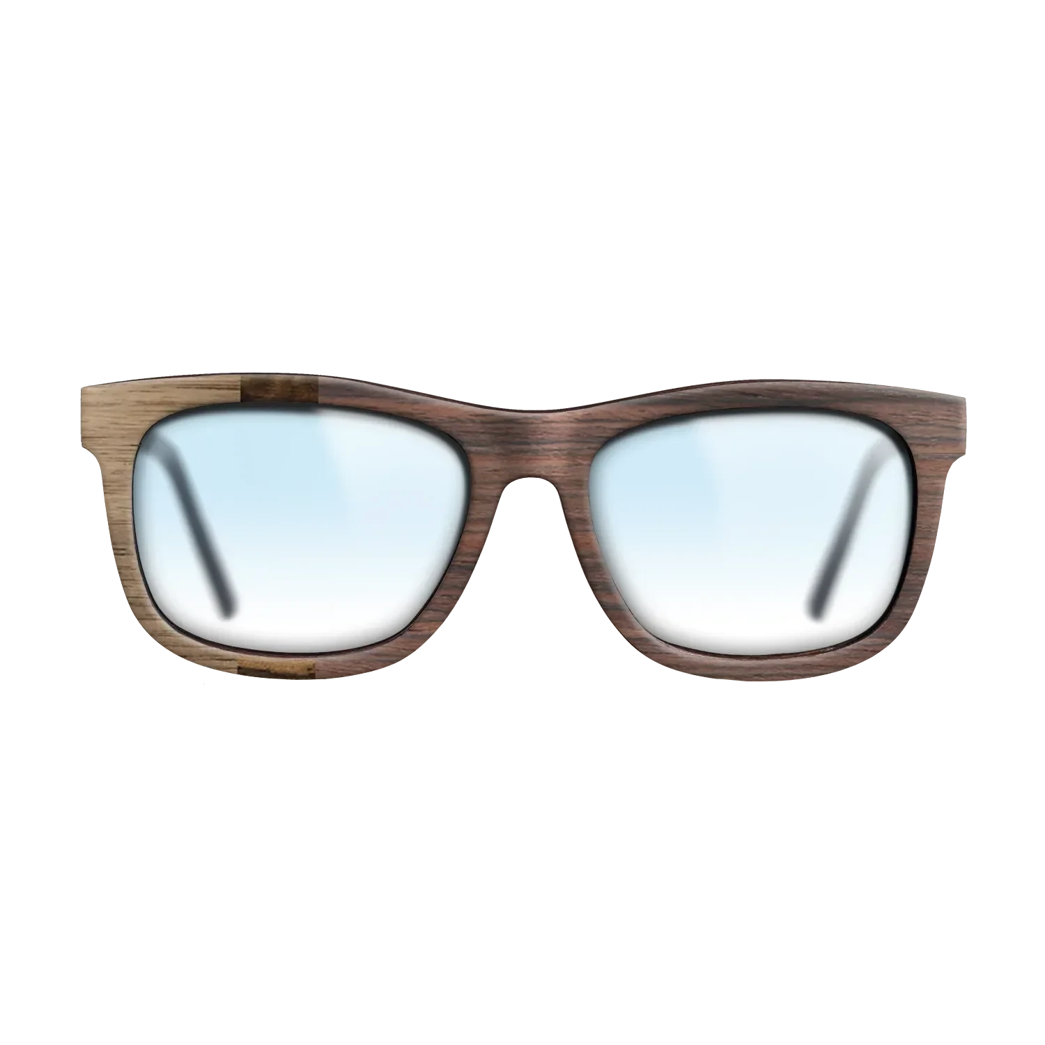 Walnut: Straight Grain,Walnut Burl,Rosewood Reconstituted,Ziricote Light Quartered: Bauhaus - The Hero - Square - SIRIS wood optic