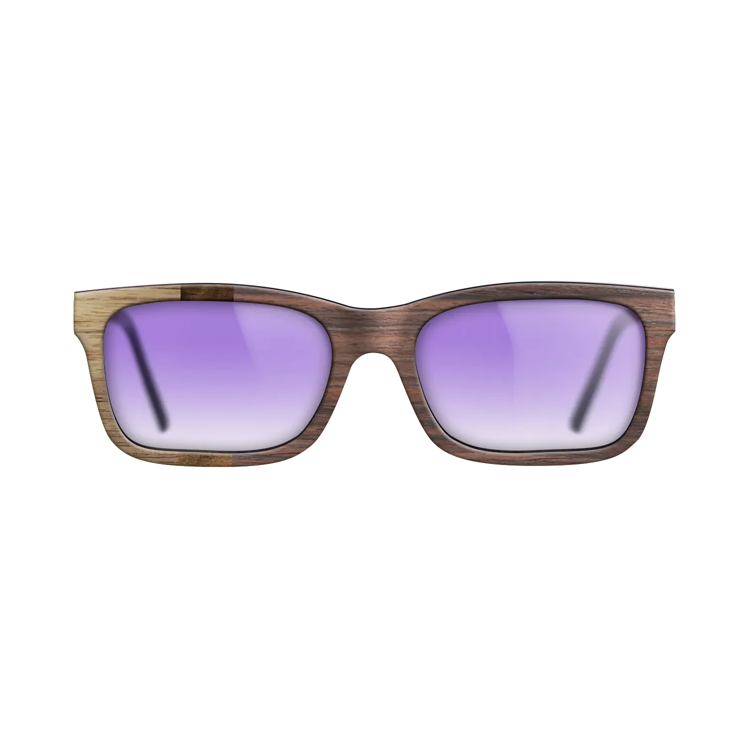 Walnut: Straight Grain,Walnut Burl,Rosewood Reconstituted,Ziricote Light Quartered: Bauhaus - The Sage - Rectangle - SIRIS wood optic