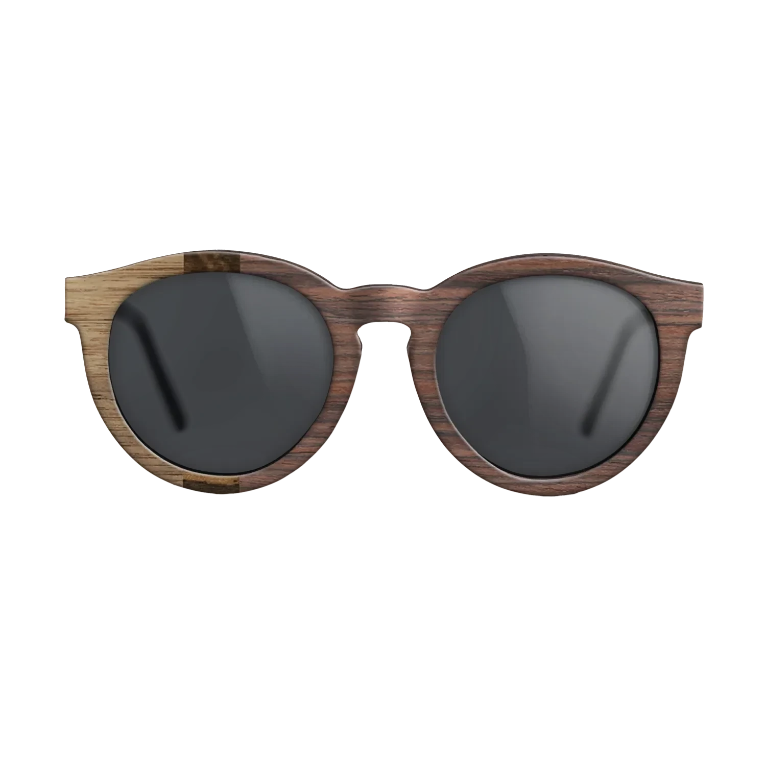 Walnut: Straight Grain,Walnut Burl,Rosewood Reconstituted,Ziricote Light Quartered: Bauhaus - The Rebel - Round - SIRIS wood optic